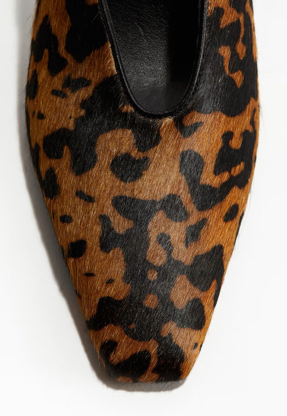 H&M H&M leather sling back animal print heels Size US 6 / IT 36 - 9 Thumbnail