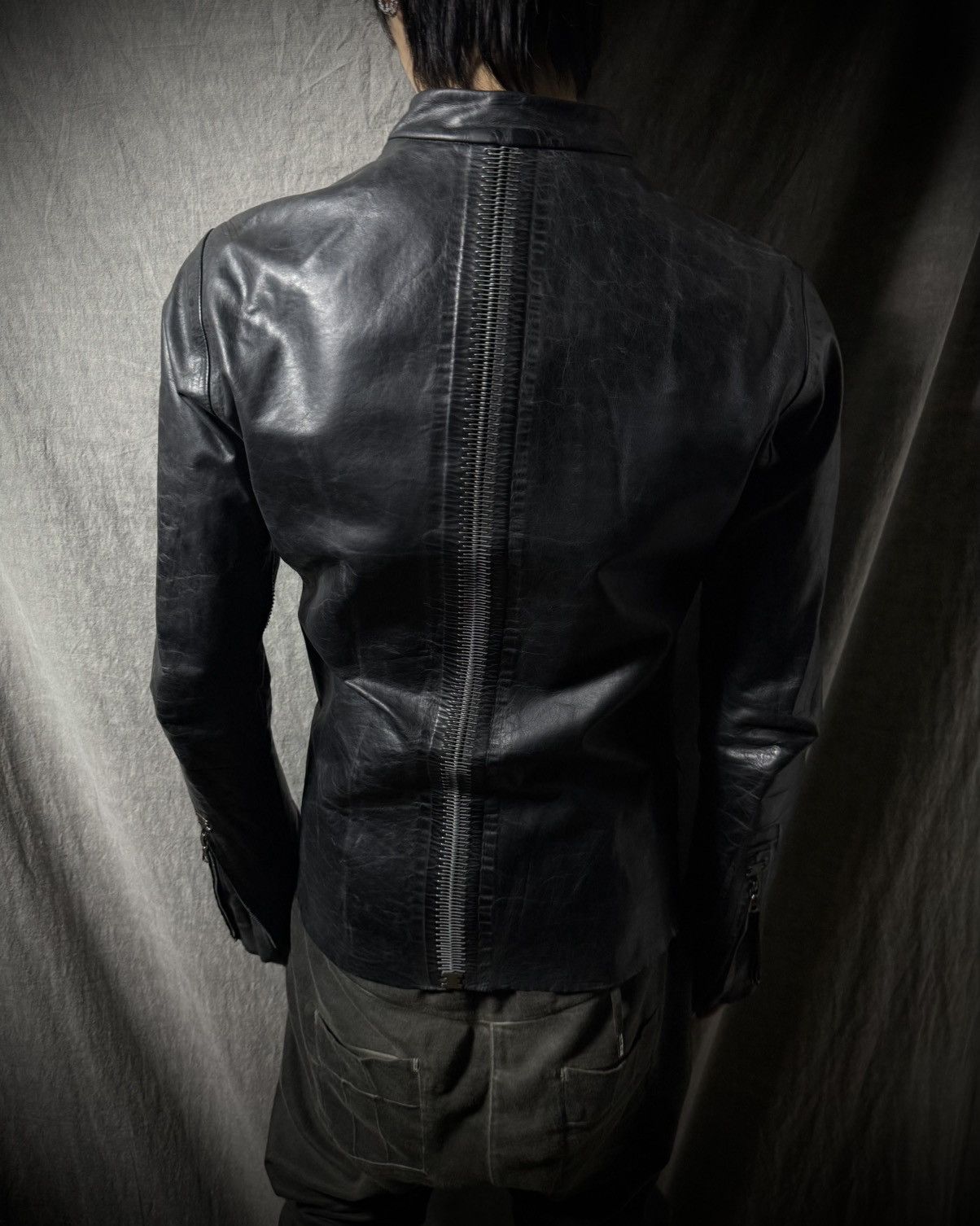 Isaac Sellam Experience ISAAC SELLAM Heavy Calfskin Jacket Size US S / EU 44-46 / 1 - 2 Thumbnail