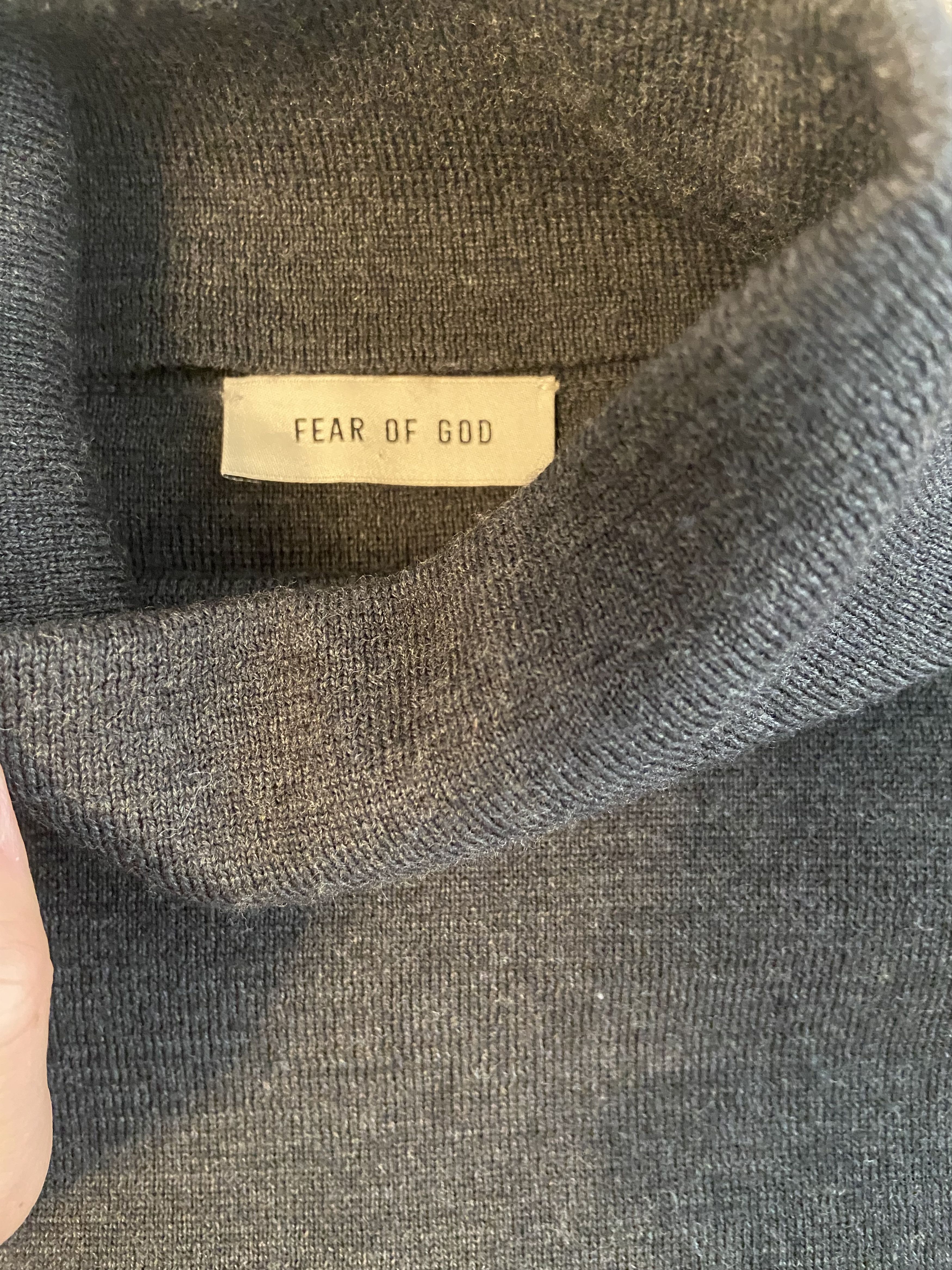 Fear of God $795 Fear of god Eternal Turtleneck Merino Wool Sweater Size US S / EU 44-46 / 1 - 8 Thumbnail
