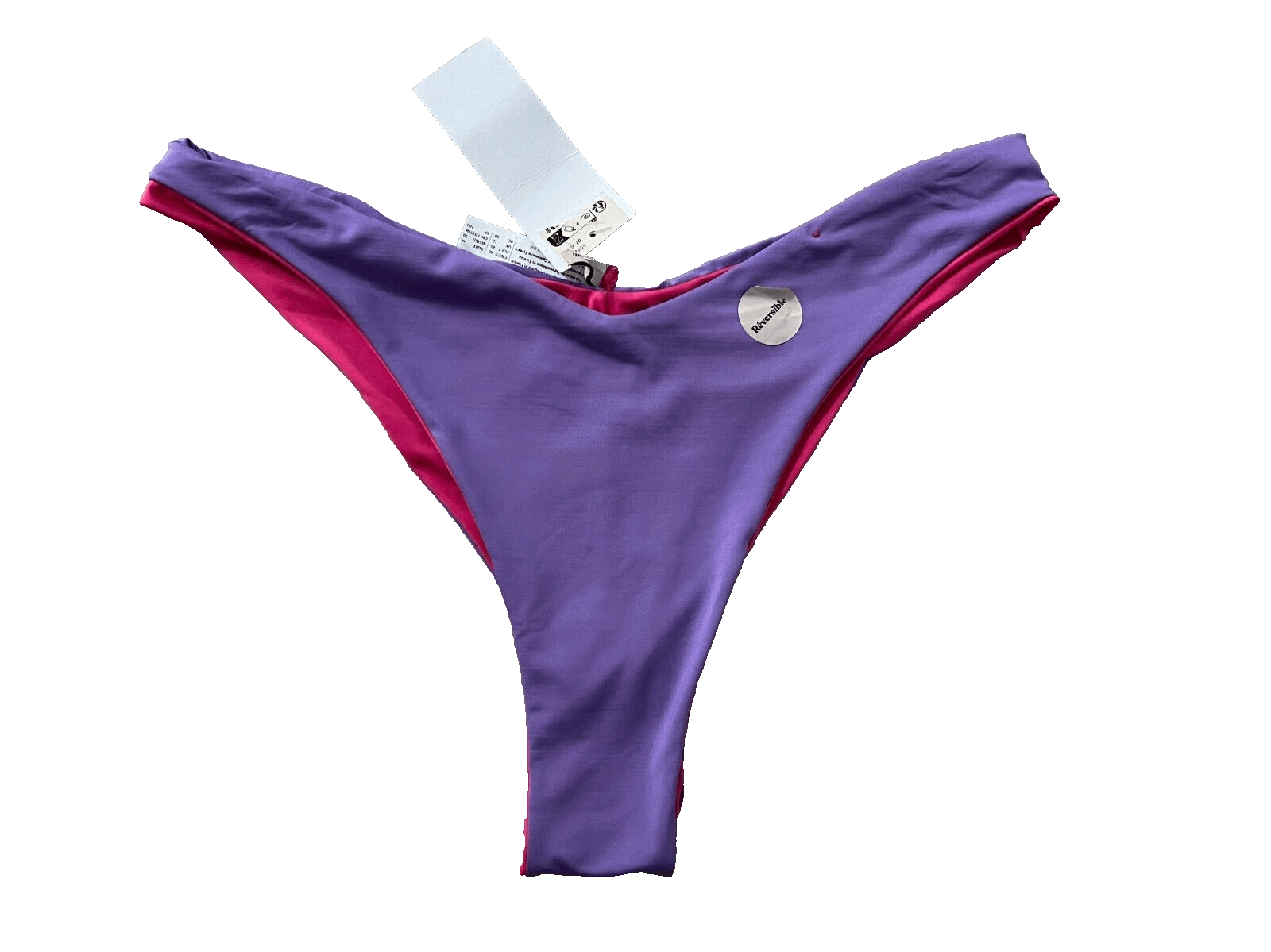 Other Etam Paris High Reversible Brazilian Bikini Swim Bottom M Size 28" / US 6 / IT 42 - 4 Thumbnail