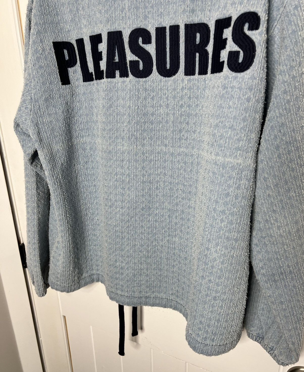Pleasures Pleasures Expand Poncho (Blue) Hoodie - Size Medium Size US M / EU 48-50 / 2 - 11 Thumbnail