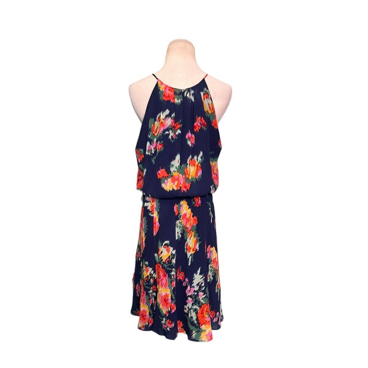 Joie Joie Makana blue floral lined dress size Large Size L / US 10 / IT 46 - 10 Thumbnail