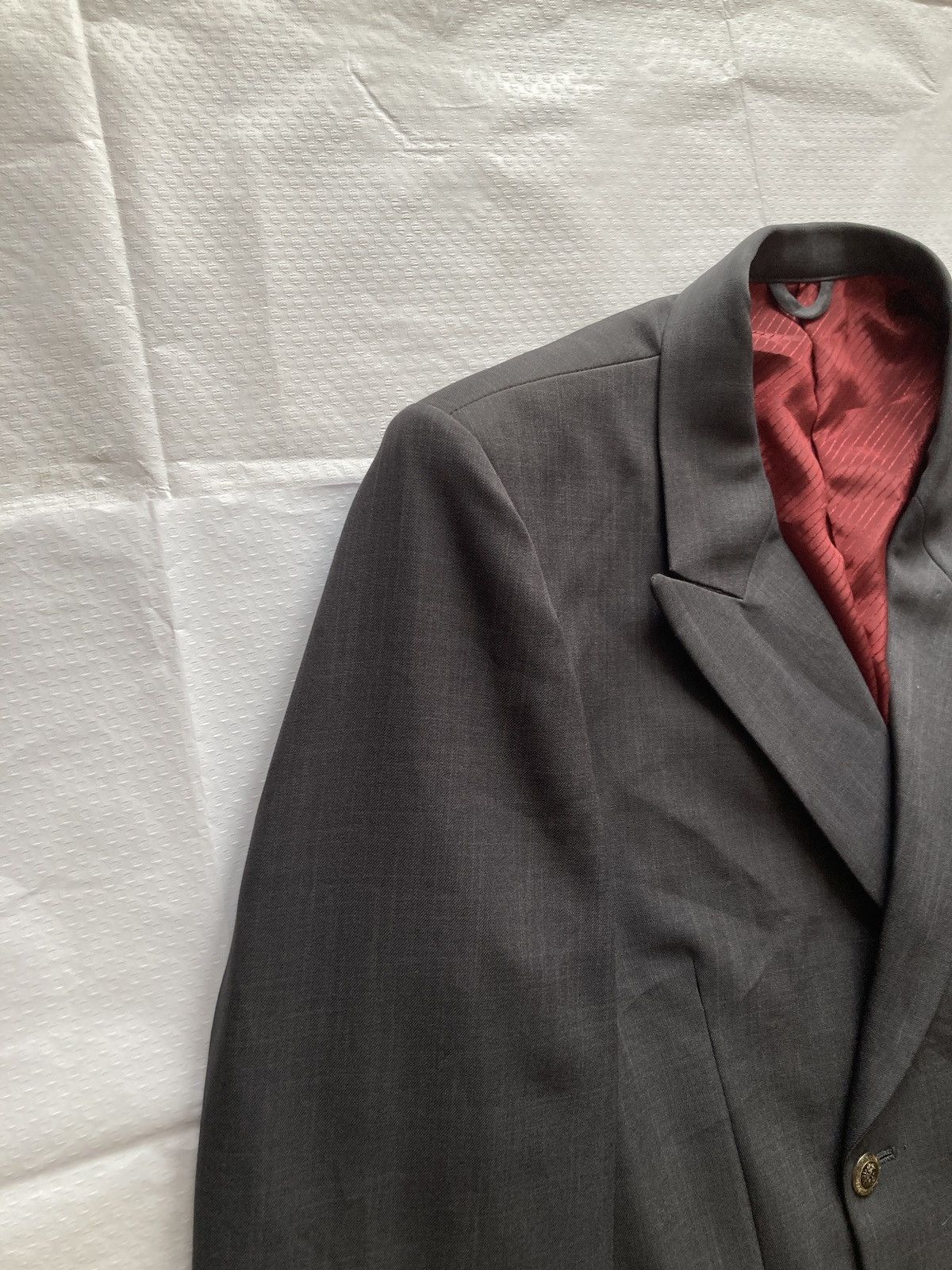 Versace Vintage Versace double-breasted jacket Size 44L - 4 Thumbnail