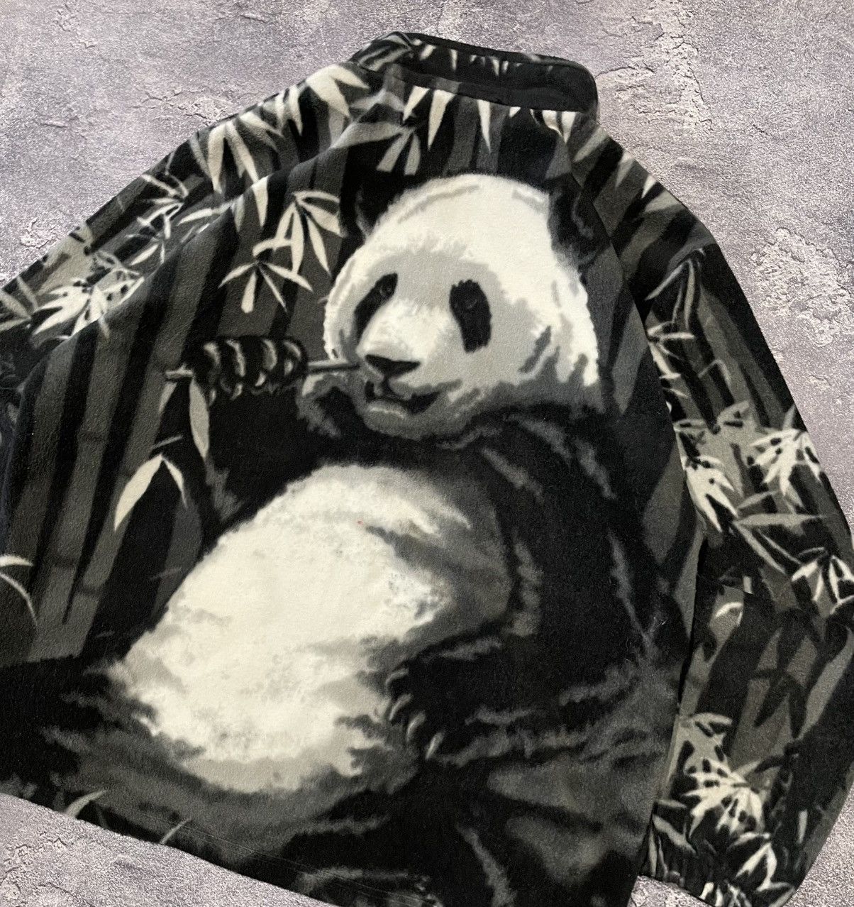 Japanese Brand × Vintage Vintage Panda Polar Animal Fleece Jacket Size US M / EU 48-50 / 2 - 6 Thumbnail