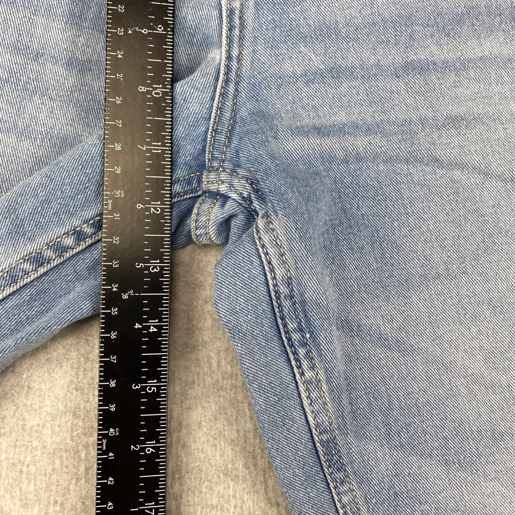 Essentials Amazon Jeans Mens 34X30 Blue Slim Straight 5-Pocket Design Stretch Denim Regular Color: Blue Mens Jeans Size US 34 / EU 50 - 5 Thumbnail