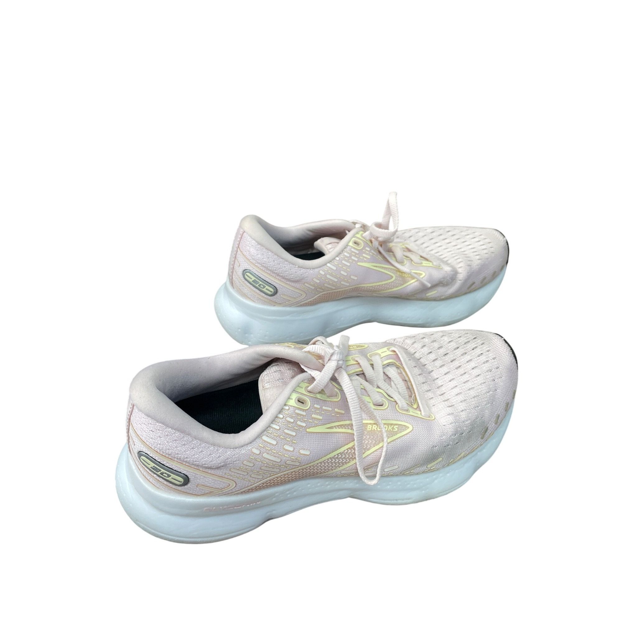 Brooks Brooks Glycerin 20 Womens pink yellow running sneaker Size 8 Size US 8 / IT 38 - 13 Thumbnail