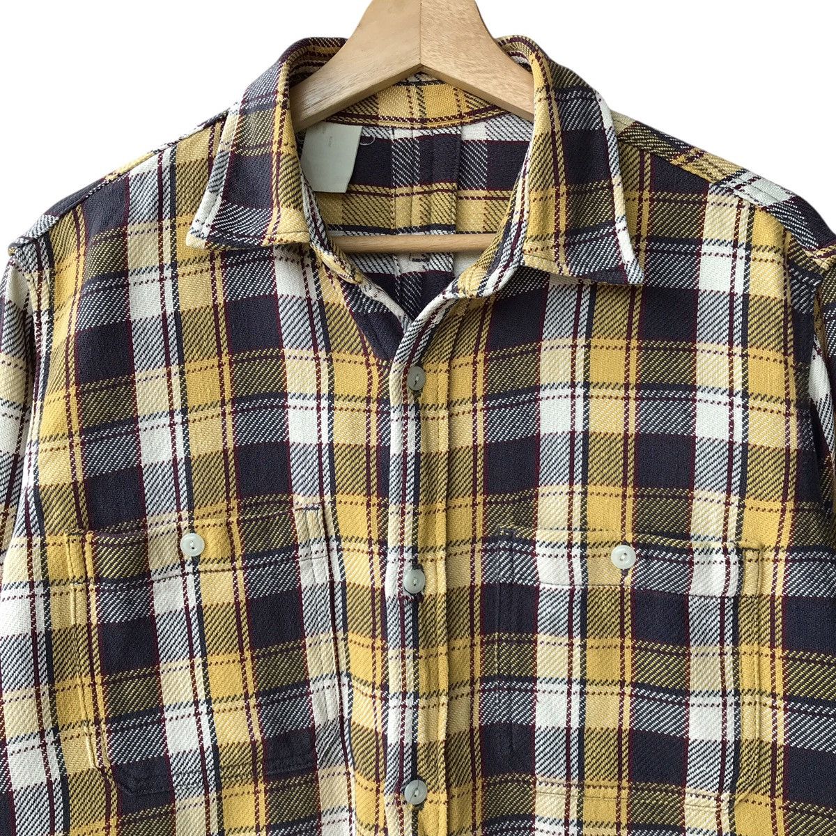 Japanese Brand × N.Hoolywood N. Hoolywood Japan Double Chest Flannel Shirt Size US M / EU 48-50 / 2 - 3 Thumbnail