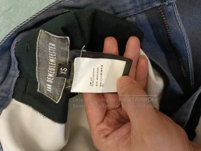 Ann Demeulemeester Ann Demeulemeester Size xs blue jeans Size 42" / US 20 - 6 Thumbnail