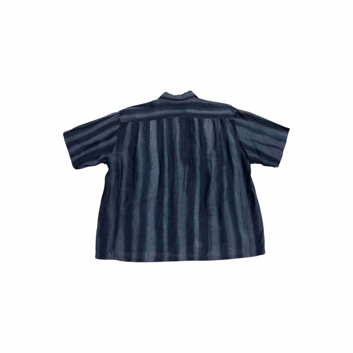 Lancel 🔥Nice Vintage Lancel Rayon Striped Shirt Short Sleeve 90s Size US L / EU 52-54 / 3 - 5 Thumbnail