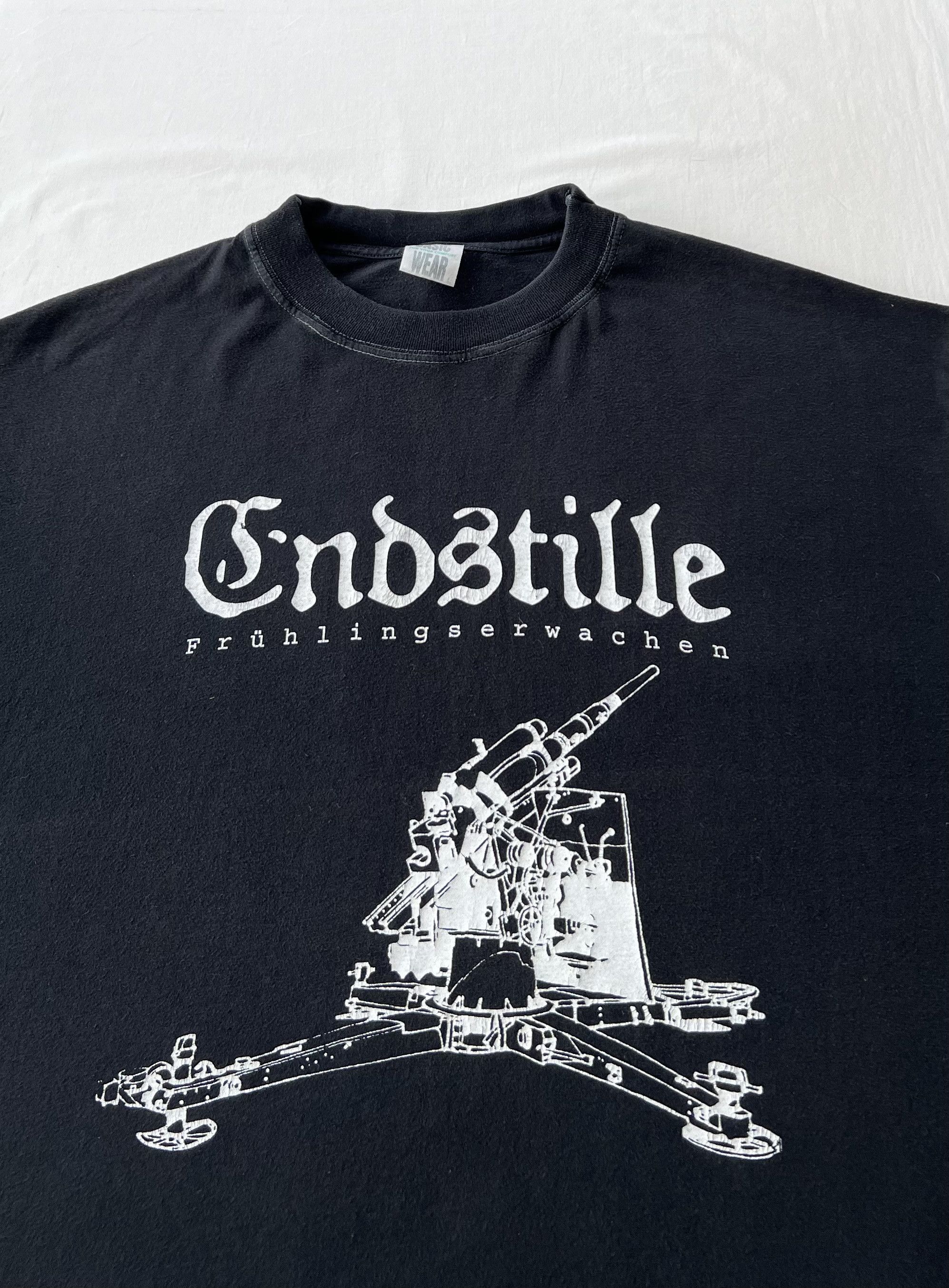 Band Tees Vintage 00s Endstille Fruhlingserwachen Black Metal Band Tee Size US L / EU 52-54 / 3 - 5 Thumbnail