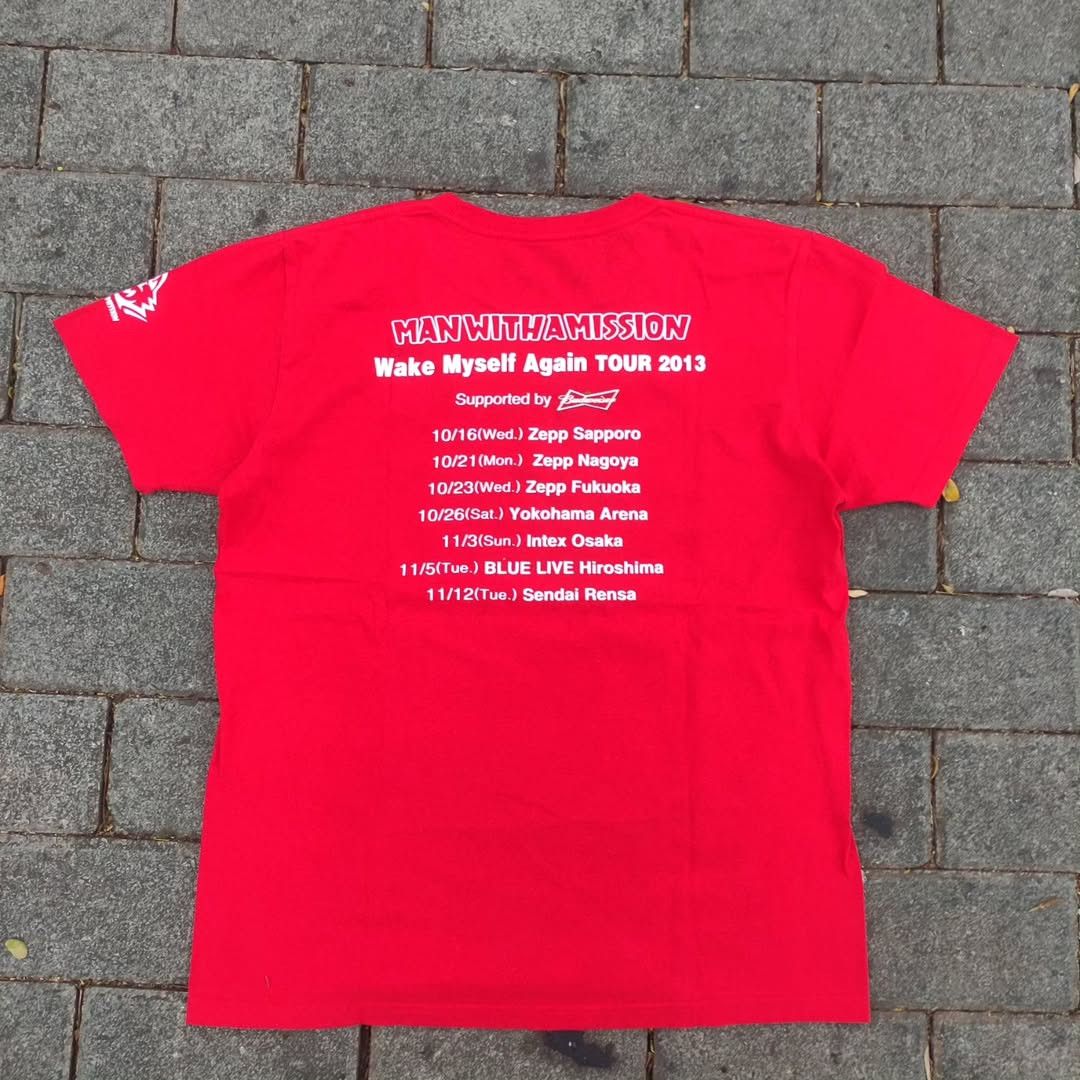 Band Tees Man With A Mission x Budweiser Tour 2013 Tee Size US M / EU 48-50 / 2 - 1 Thumbnail