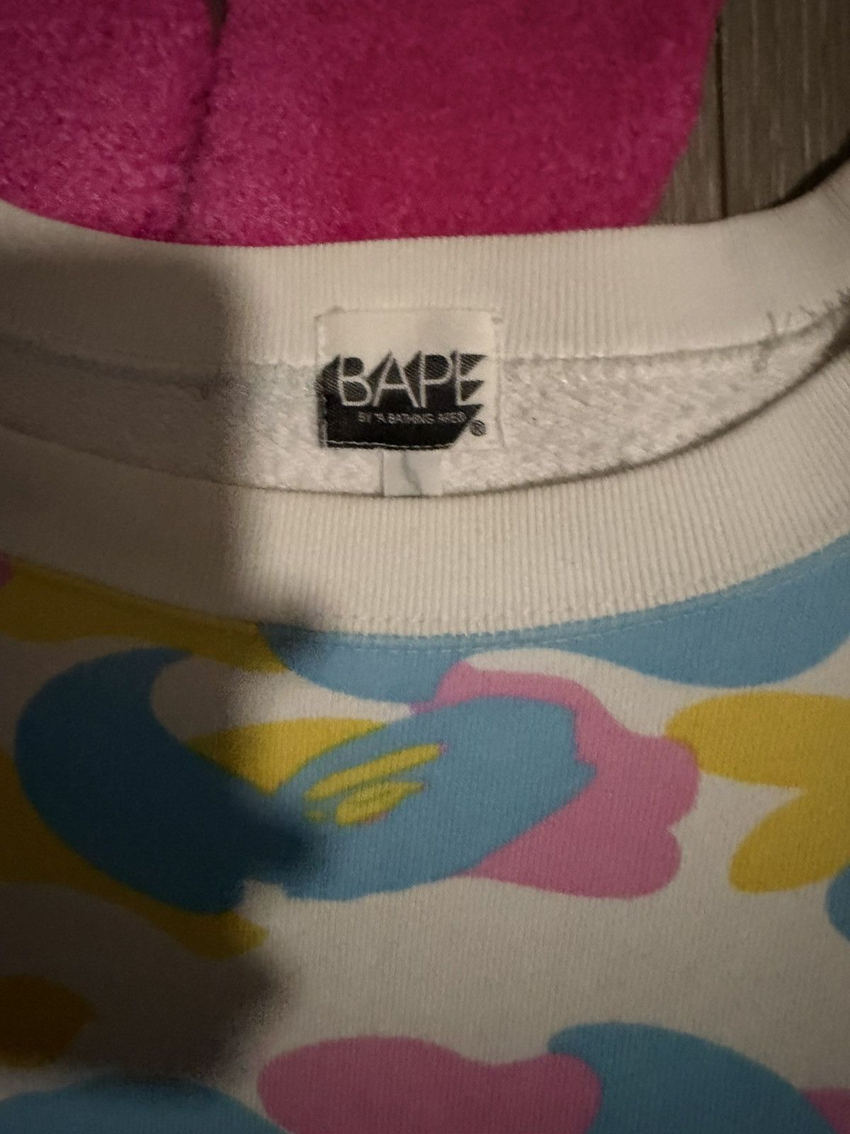 Bape Bape Cotton Candy Crewneck Sweatshirt (2006) Size US M / EU 48-50 / 2 - 3 Thumbnail