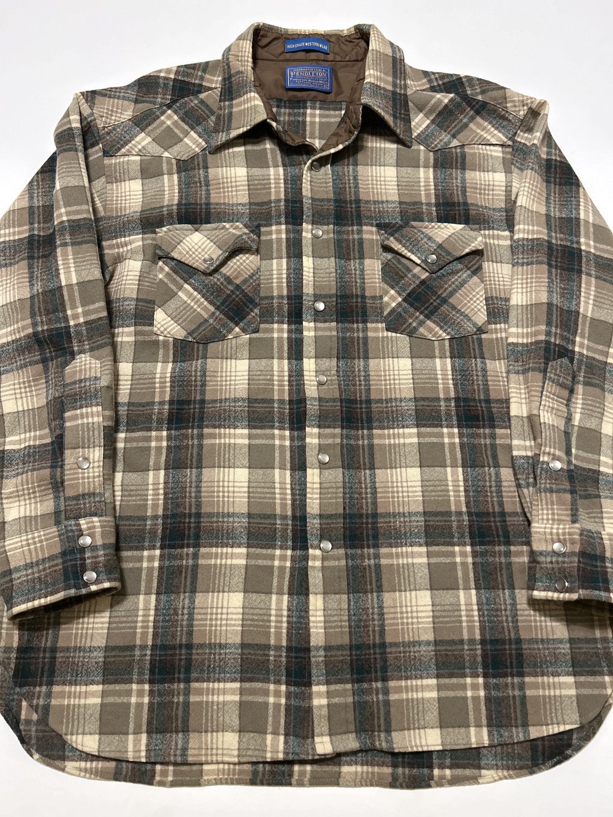 Pendleton Vintage 90s Pendleton Button Up Shirt Flannel Made in USA Size US XL / EU 56 / 4 - 1 Thumbnail