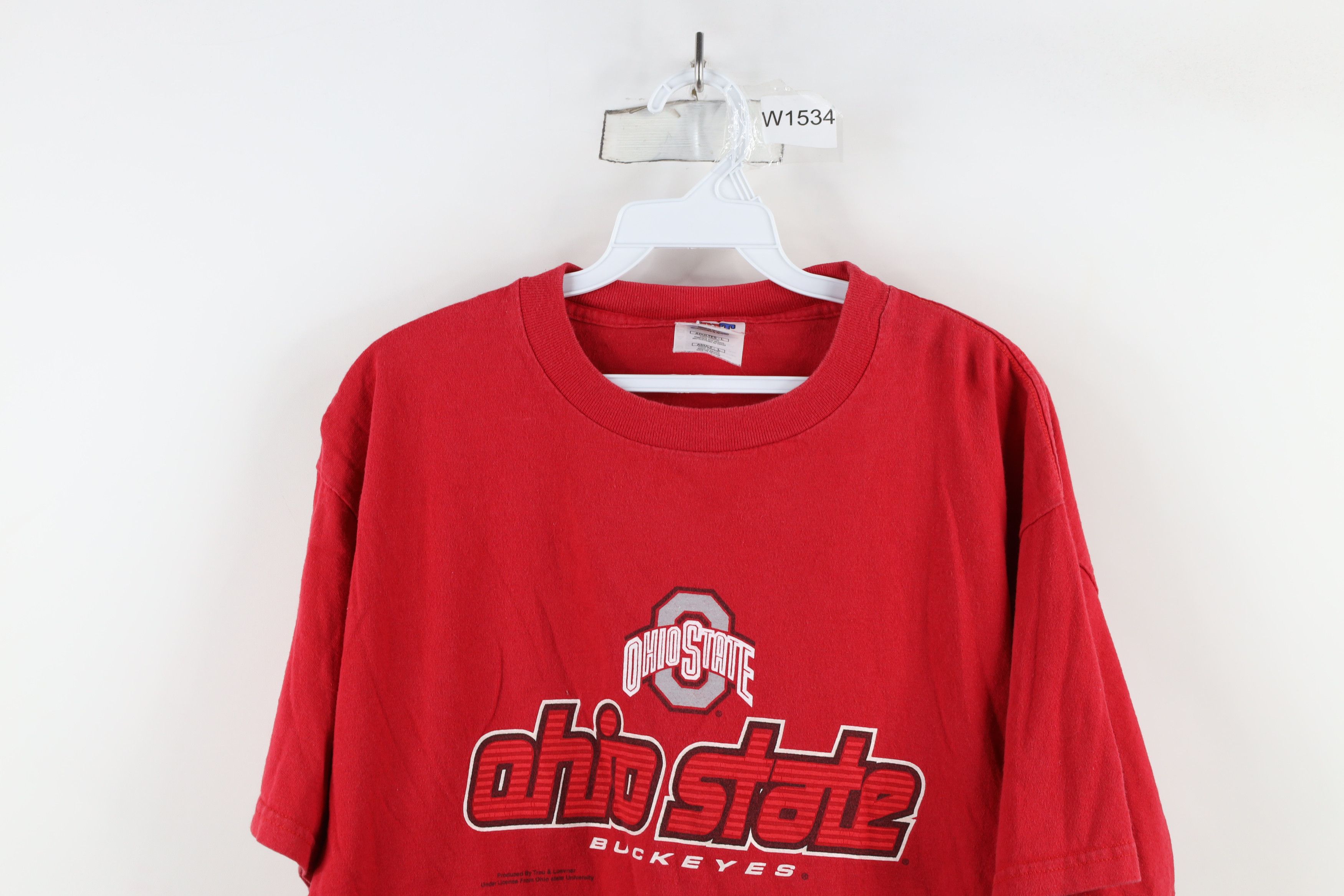 Vintage Vintage 90s The Ohio State University Short Sleeve T-Shirt Size US L / EU 52-54 / 3 - 2 Thumbnail