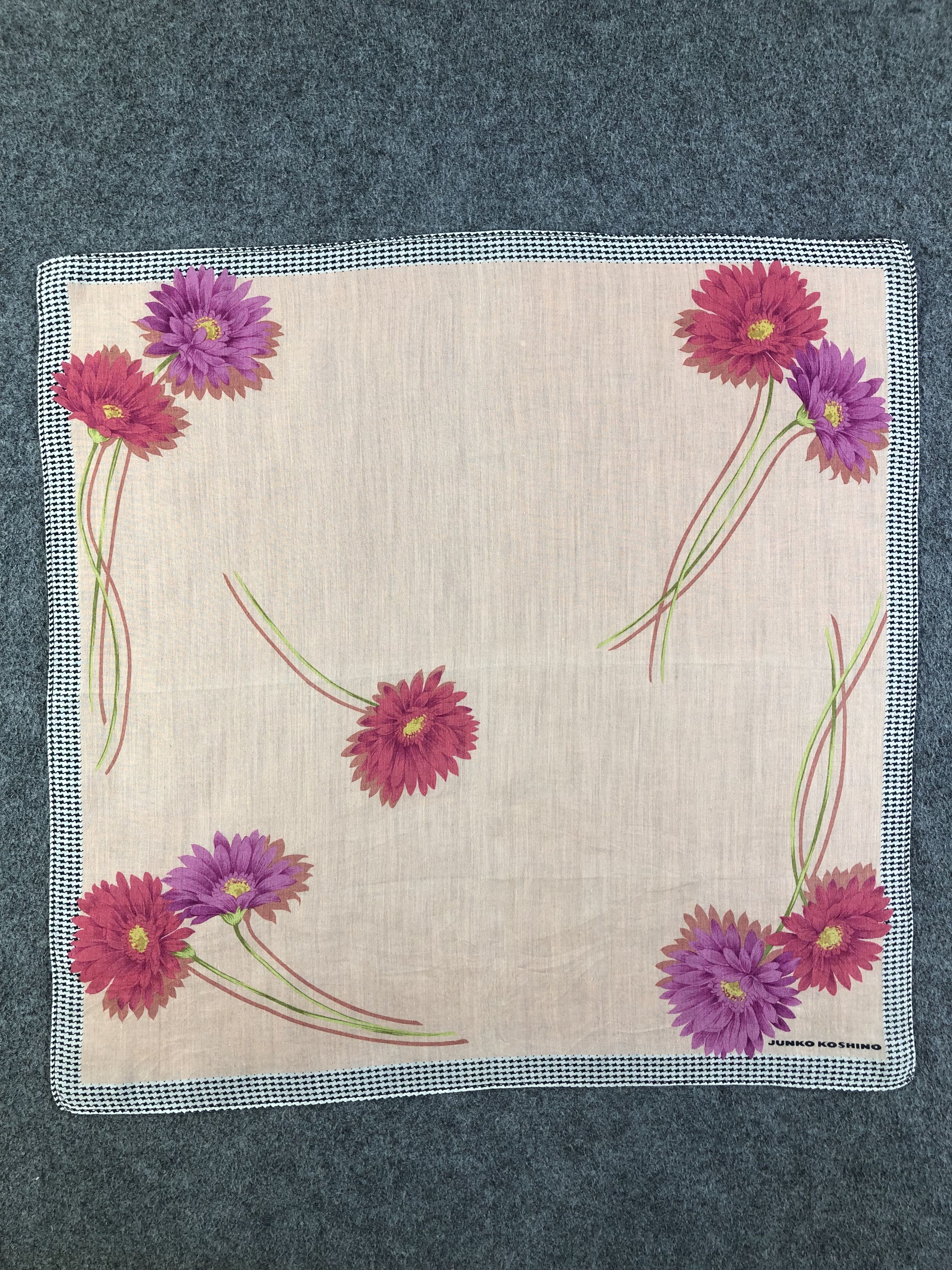 Japanese Brand × Mr. Junko × Vintage Junko Koshino Handkerchief / Bandana / Neckerchief Size ONE SIZE - 3 Thumbnail
