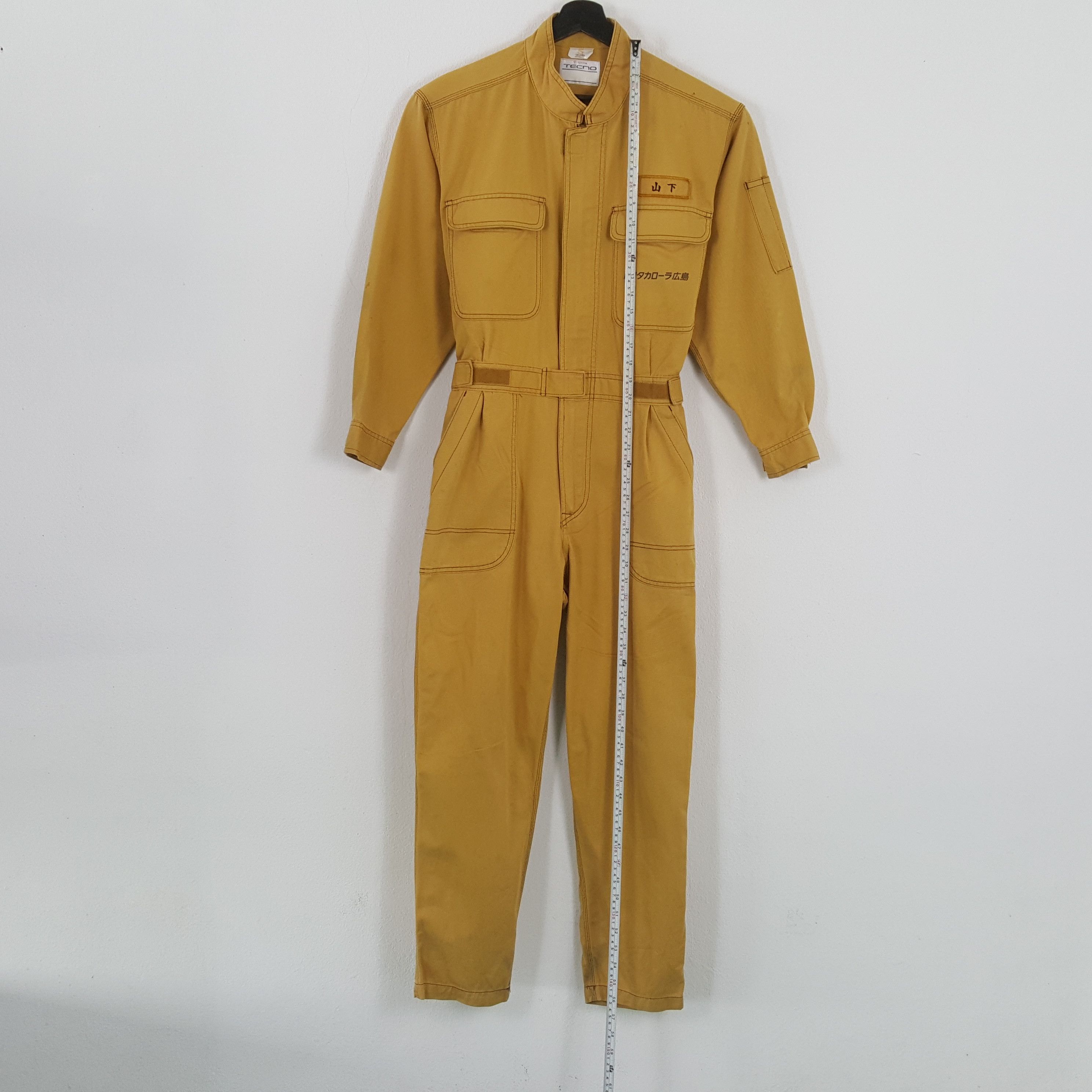 Japanese Brand TOYOTA TECNO Racing Workwear Motorsports Coverall Jacket Size US S / EU 44-46 / 1 - 7 Thumbnail