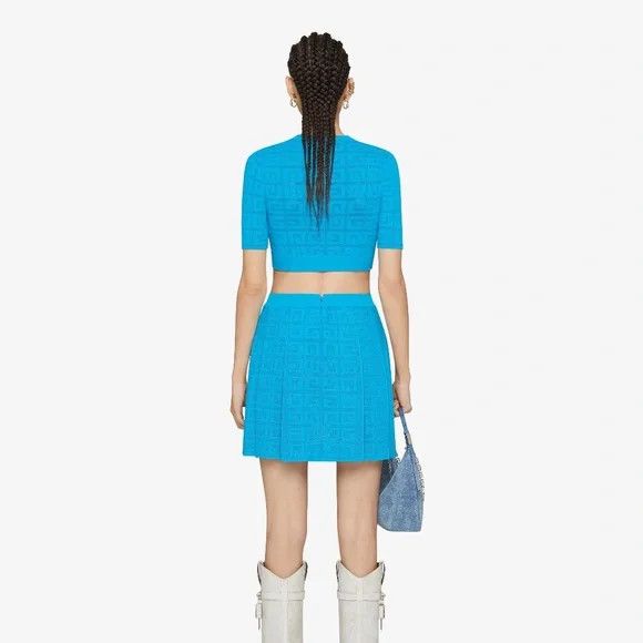 Givenchy GIVENCHY 4G Mini Skirt - NEW WITH TAGS Size 25" / US 0 / IT 36 - 8 Thumbnail