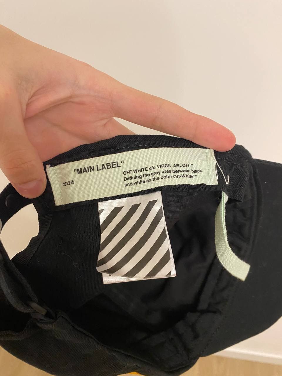 Off-White × Virgil Abloh Archive Off-White SS17 Scorpion F1 Pirelli Cap/Hat Size ONE SIZE - 10 Thumbnail