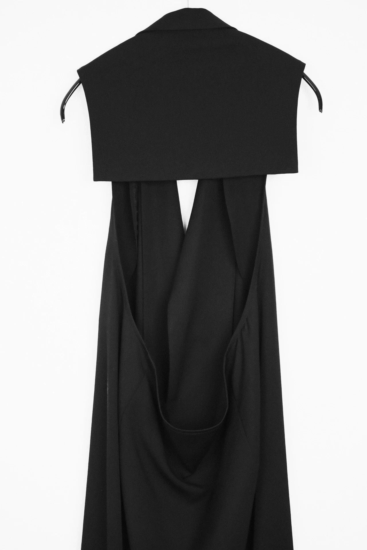 Yohji Yamamoto Yohji Yamamoto 06SS Archive Backless Wool Dress Women Size ONE SIZE - 5 Thumbnail