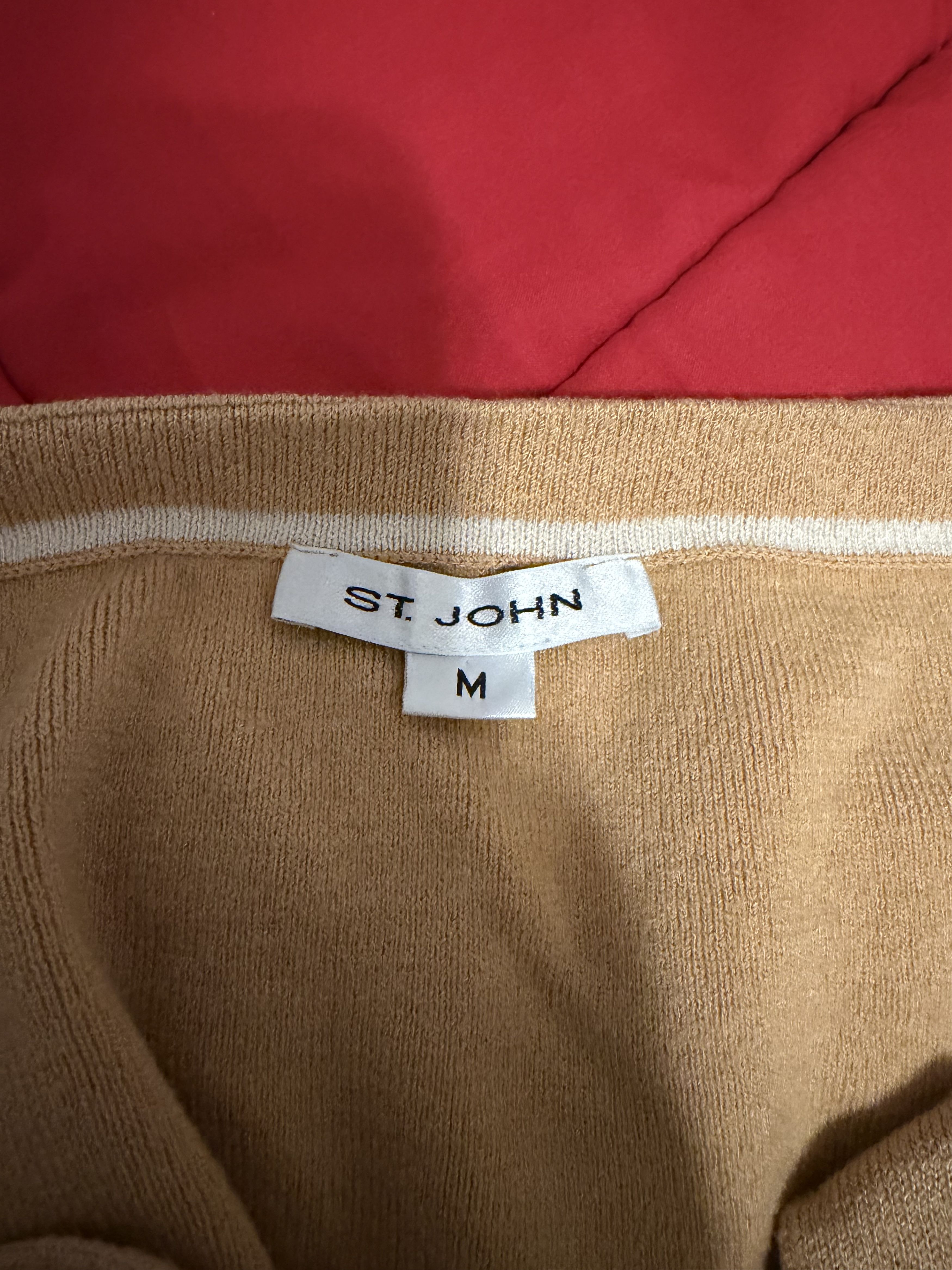 St. John Vintage-Inspired Mustard Yellow Knit Tank Top – Size M Size M / US 6-8 / IT 42-44 - 5 Thumbnail