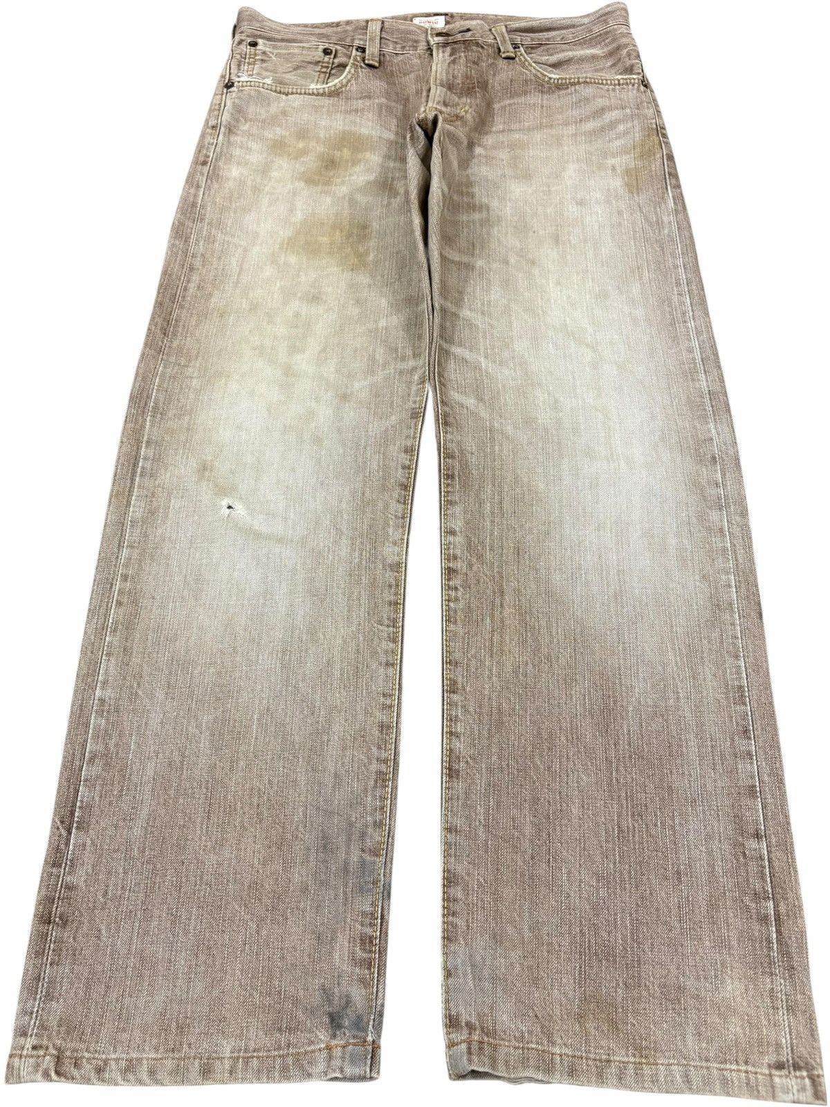 Edwin Vintage Edwin 505zx Selvedge Rusty Wash Baggy Jeans Size US 34 / EU 50 - 2 Thumbnail