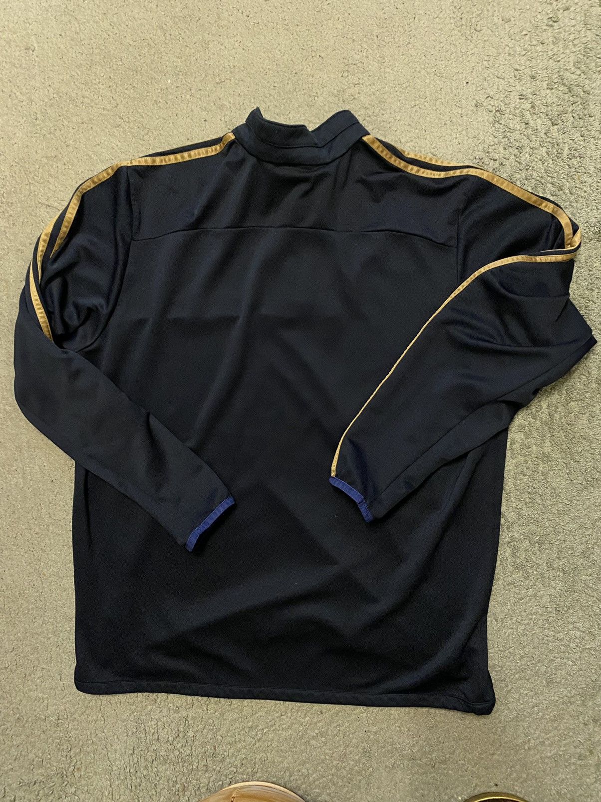 Adidas × Vintage Adidas AJAX Gold Training Top 2013 sweatshirt Blokecore Y2k Size US XL / EU 56 / 4 - 2 Thumbnail