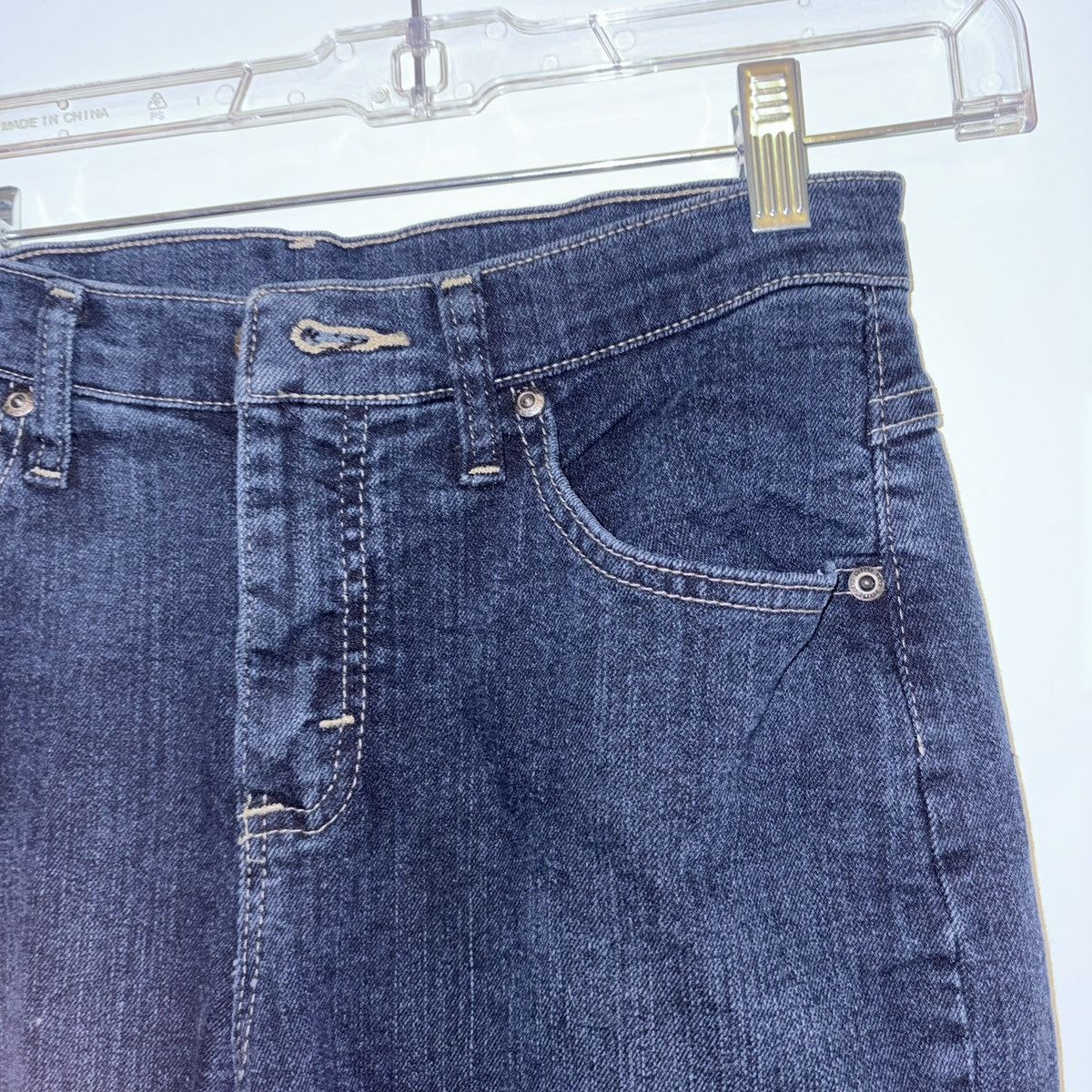 Lee Riders by Lee Relaxed Fit Straight Leg Blue Jeans Size 28" / US 6 / IT 42 - 3 Thumbnail