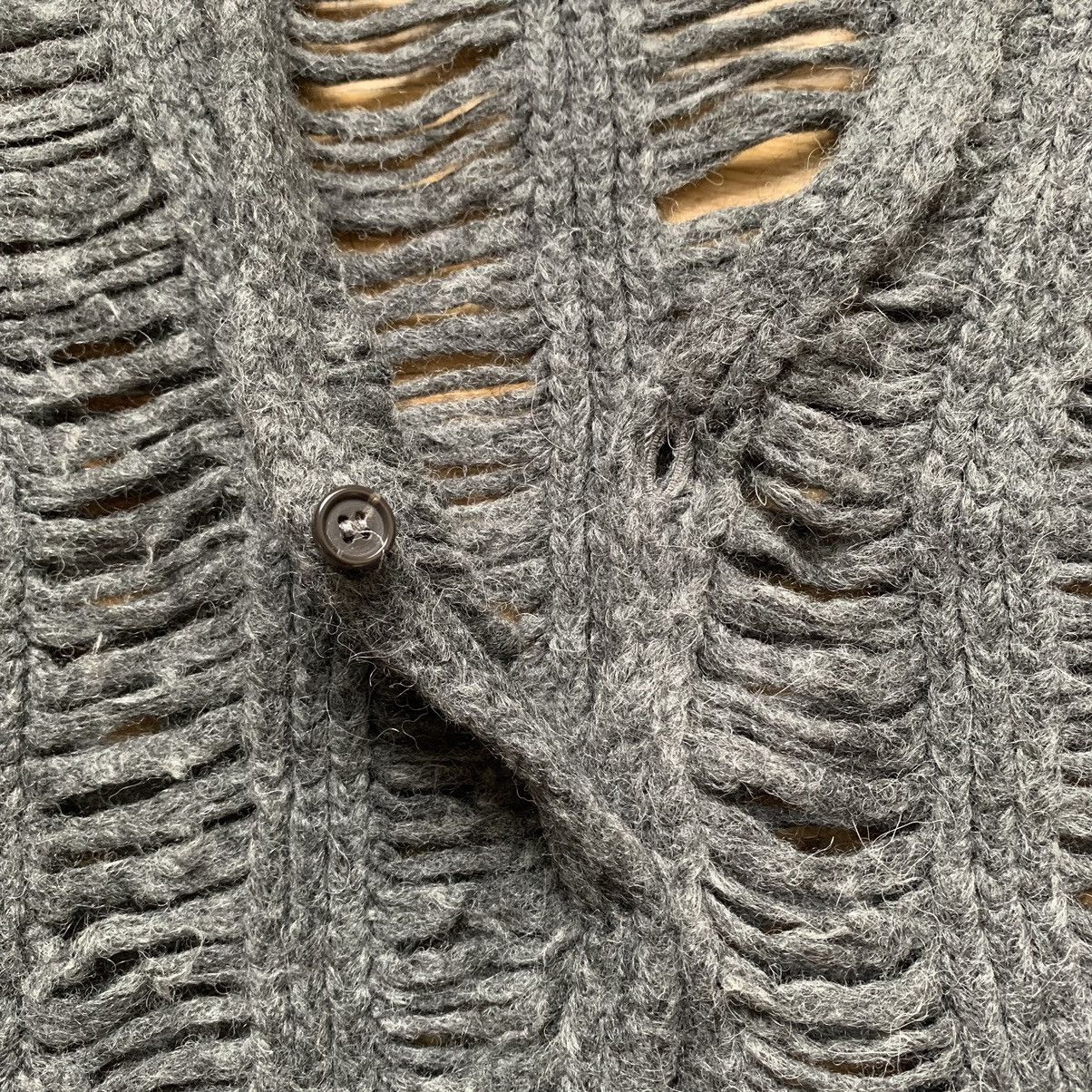 Maison Margiela FW2009 Oversized Spider Knit Alpaca Vest Size US M / EU 48-50 / 2 - 4 Thumbnail