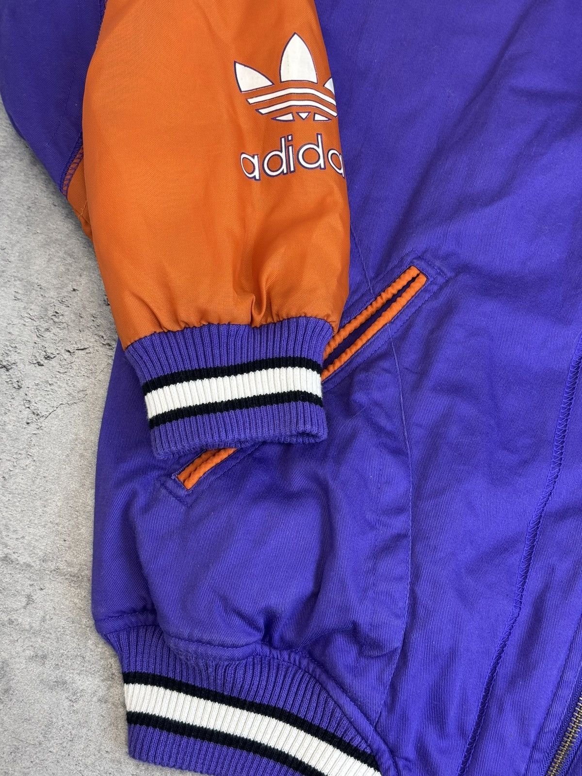 Adidas 1992 Frankfurt Galaxy World League Bomber Jacket Adidas nfl Size US L / EU 52-54 / 3 - 2 Thumbnail