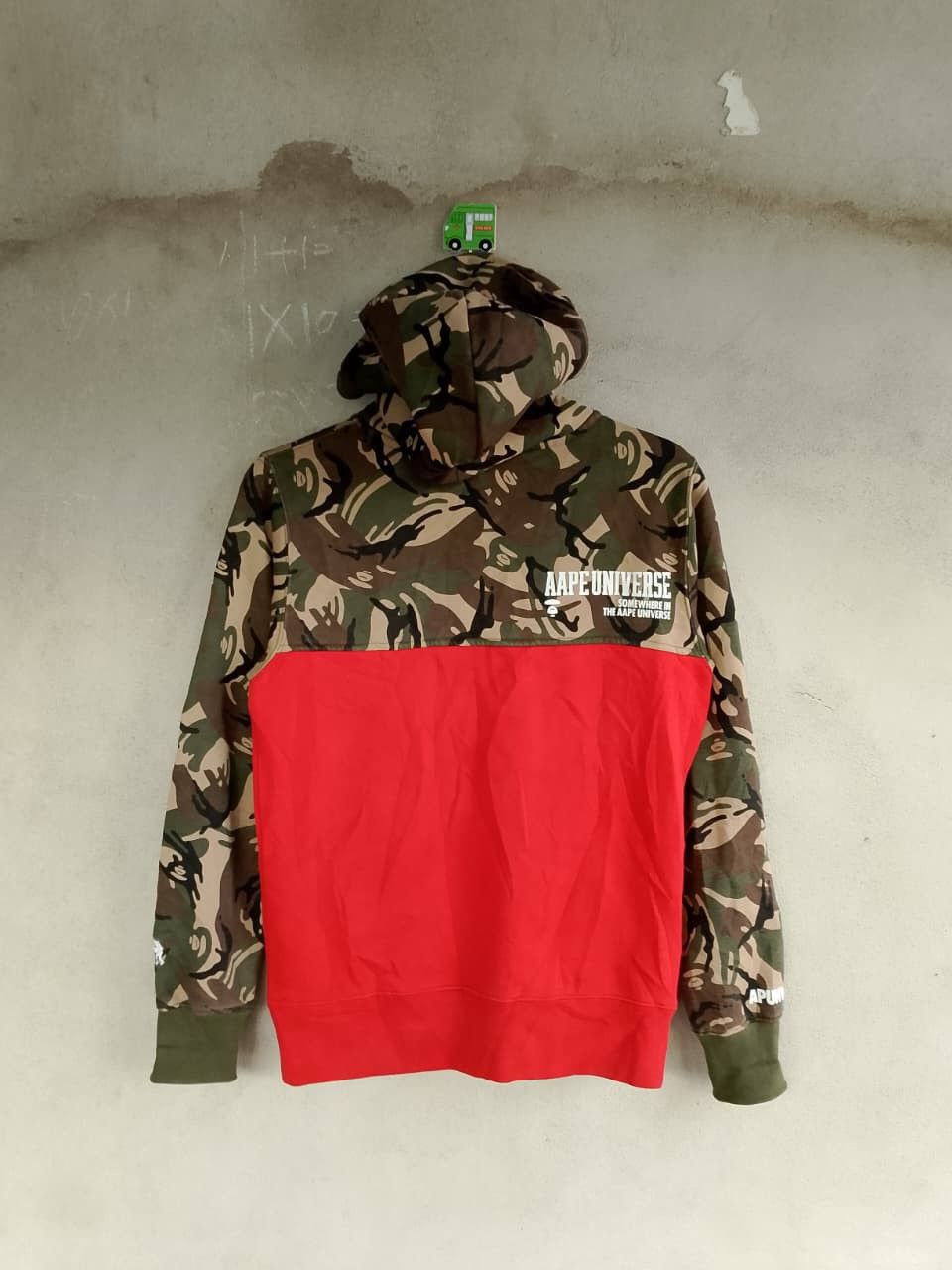 Aape AAPE half cammo zipper hoodie Size US M / EU 48-50 / 2 - 7 Thumbnail