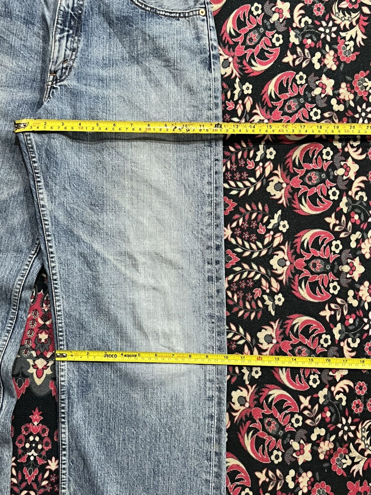 Levi's (33x34) Vintage Y2K Levi’s 503 Blue Washed Loose Cut Jeans Size US 33 - 15 Thumbnail