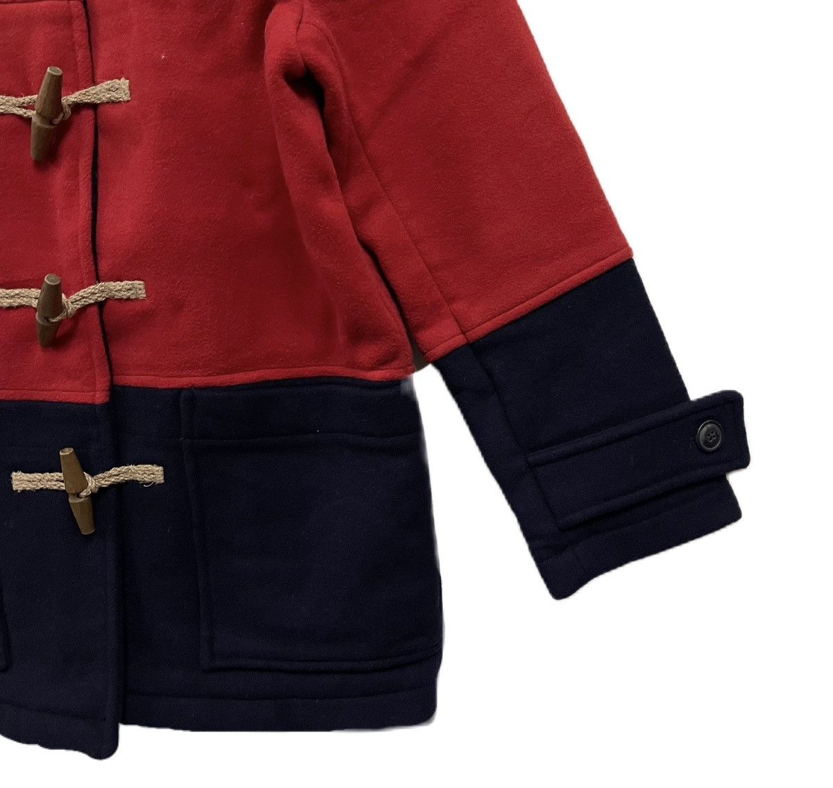 Tommy Hilfiger Tommy Hilfiger Multicolor Wool Duffle Coat Size US M / EU 48-50 / 2 - 7 Thumbnail
