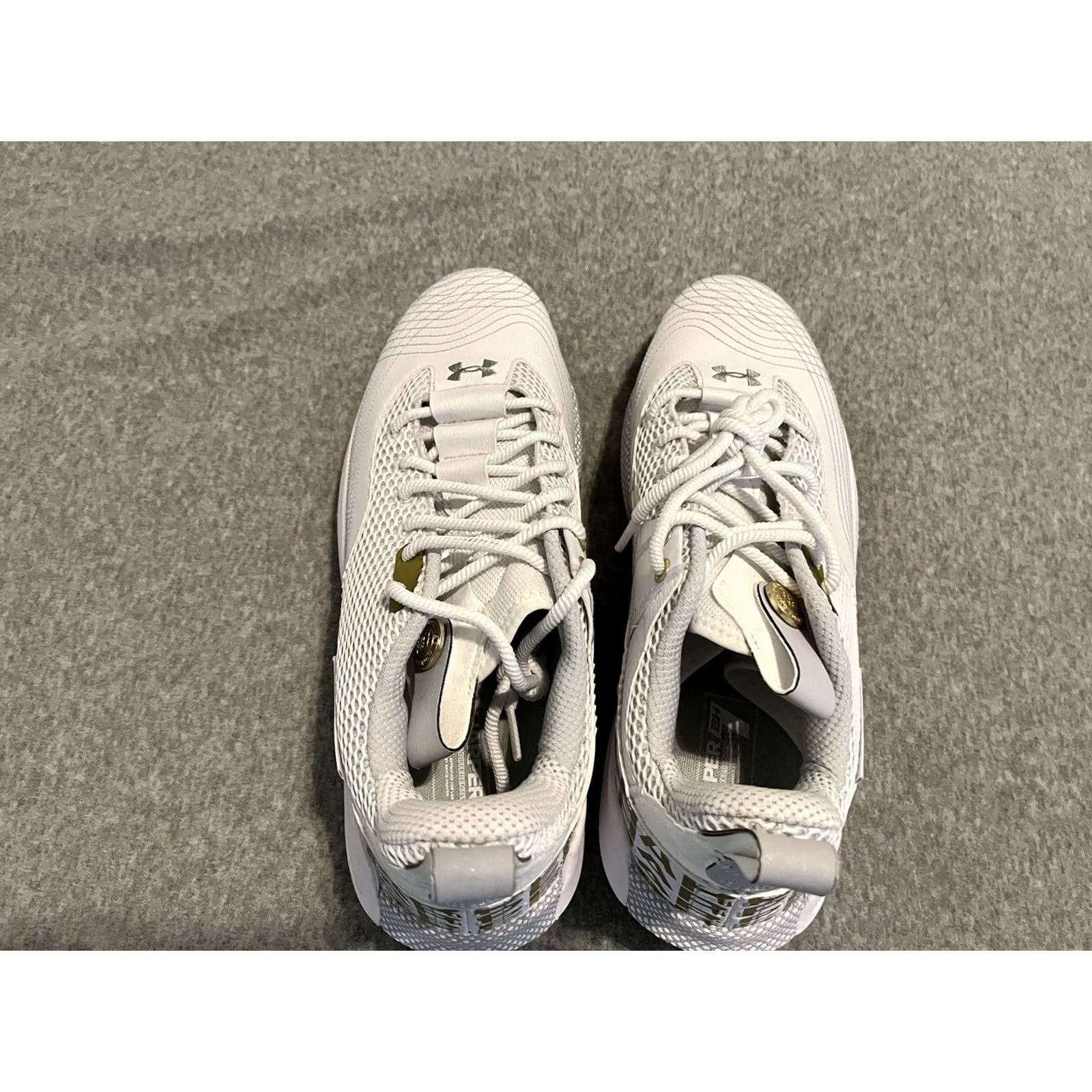 Under Armour Under Armour Bryce Harper 7 Baseball Cleats HOVR White Gold Mens 13.5 New Size US 14 / EU 47 - 6 Thumbnail
