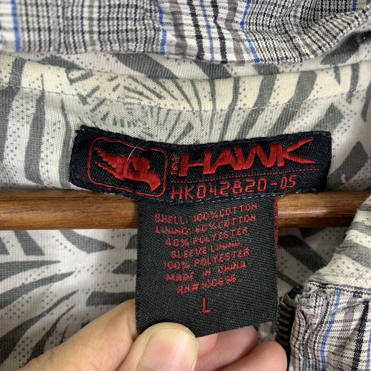 Hawk Vintage Hawk Tartan Style Jacket Hoodie Size US L / EU 52-54 / 3 - 9 Thumbnail