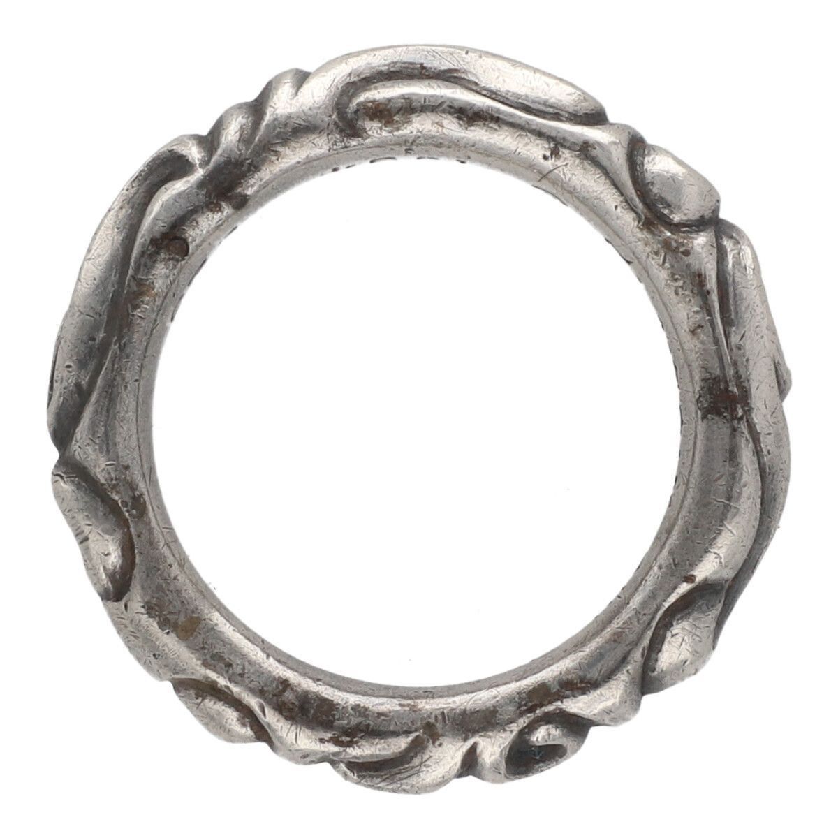 Chrome Hearts CHROME HEARTS Scroll Band Silver Ring SV925 Size ONE SIZE - 9 Thumbnail
