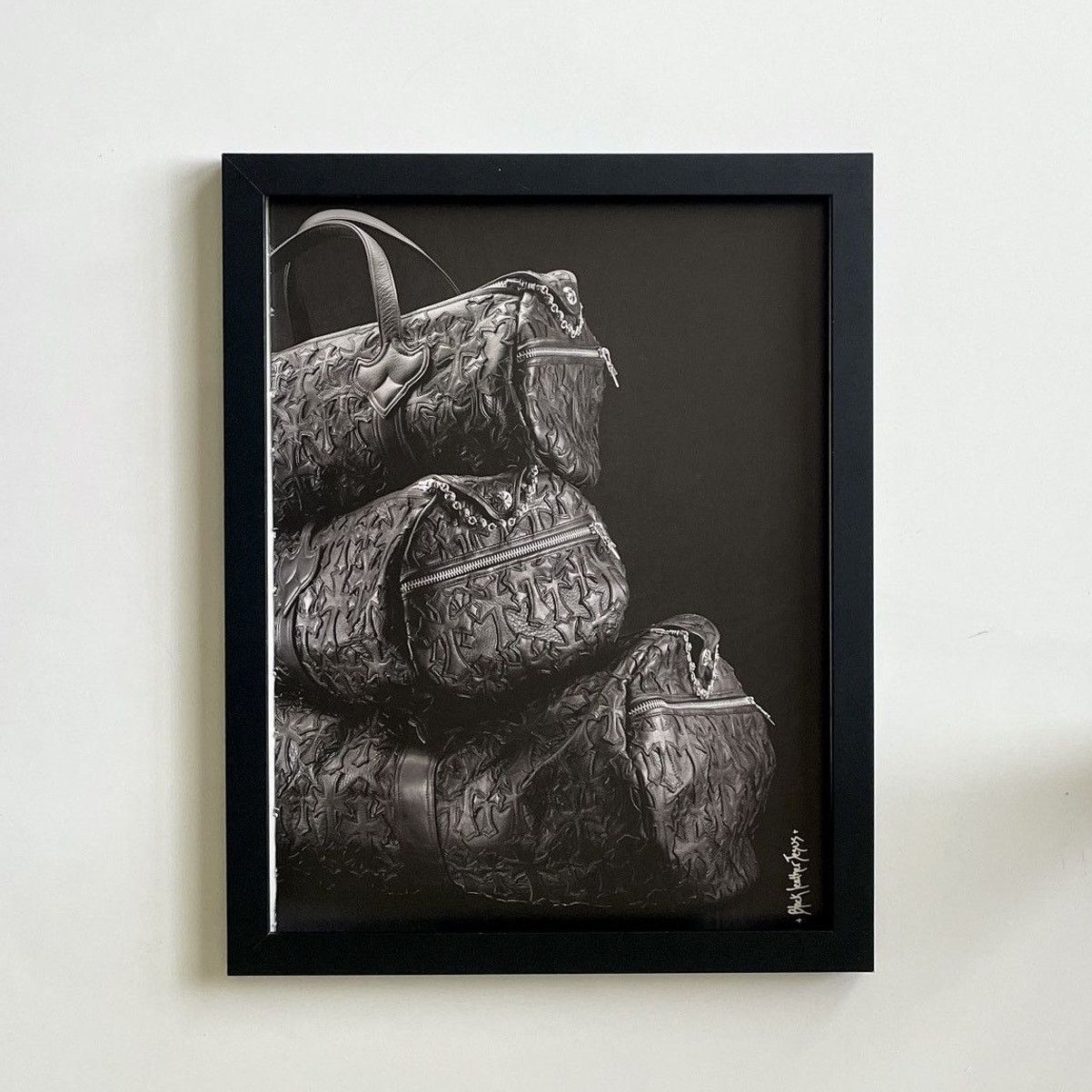 Chrome Hearts Chrome Hearts duffle bags photo Poster framed 9x11 Size ONE SIZE - 1 Thumbnail