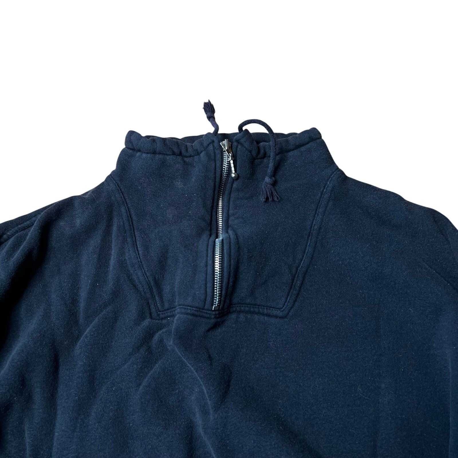 Levi's Vintage 80s Levi’s 1/4 Zip Sweatshirt Black Large Size US L / EU 52-54 / 3 - 4 Thumbnail