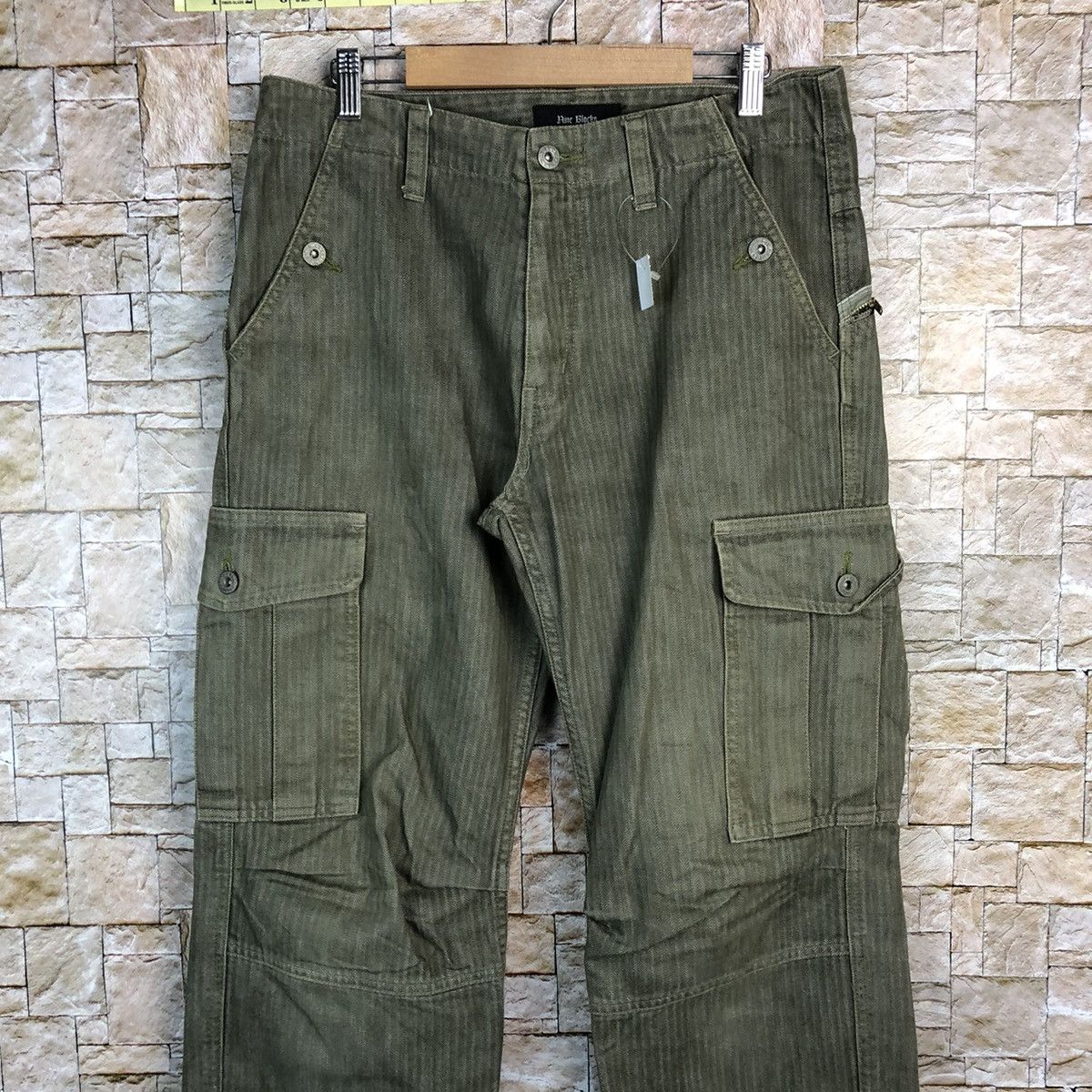 If Six Was Nine Nine Blocks faded utility Cargo Multipocket Pants #A813 Size US 32 / EU 48 - 5 Thumbnail
