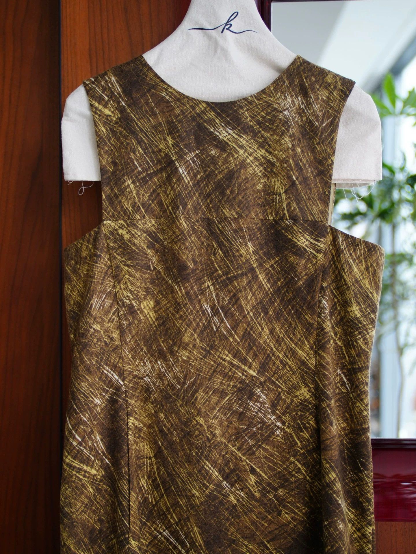 Kenzo Kenzo Vintage Women's Printed Wool Dress Fr40/L Size M / US 6-8 / IT 42-44 - 7 Thumbnail