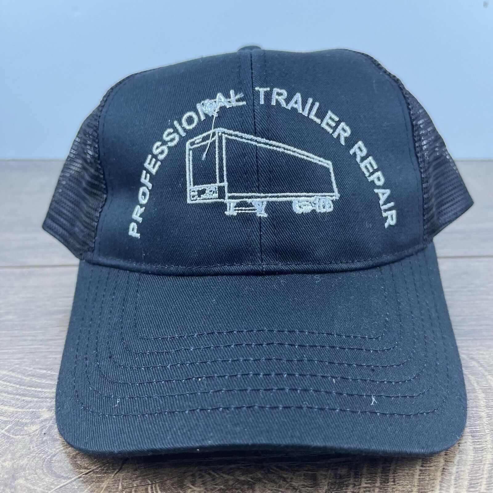 Other Proffesional Trailer Repair Hat Black Cap Hat Adjustable Hat Size ONE SIZE - 2 Thumbnail