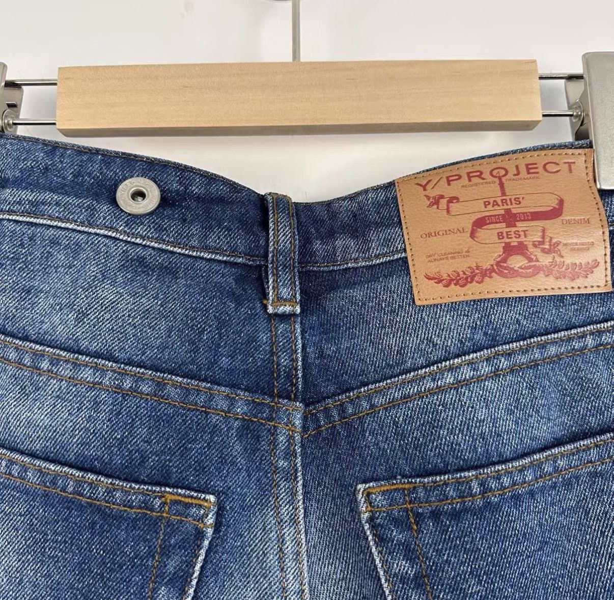 Y/Project Y/PROJECT Washed Jeans J42 Size 29" - 5 Thumbnail