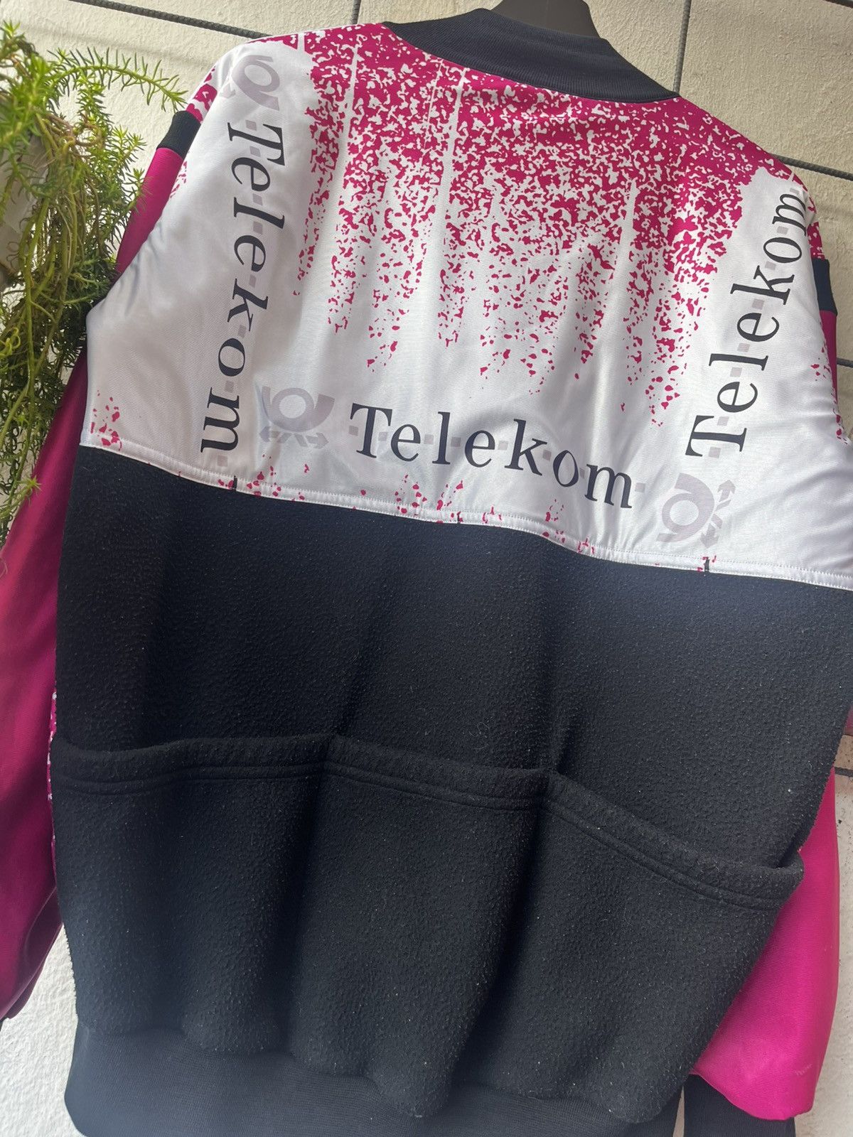 Other Biemme x Team Telekom Vintage Fleece Bomber Jacket Size US XXL / EU 58 / 5 - 9 Thumbnail