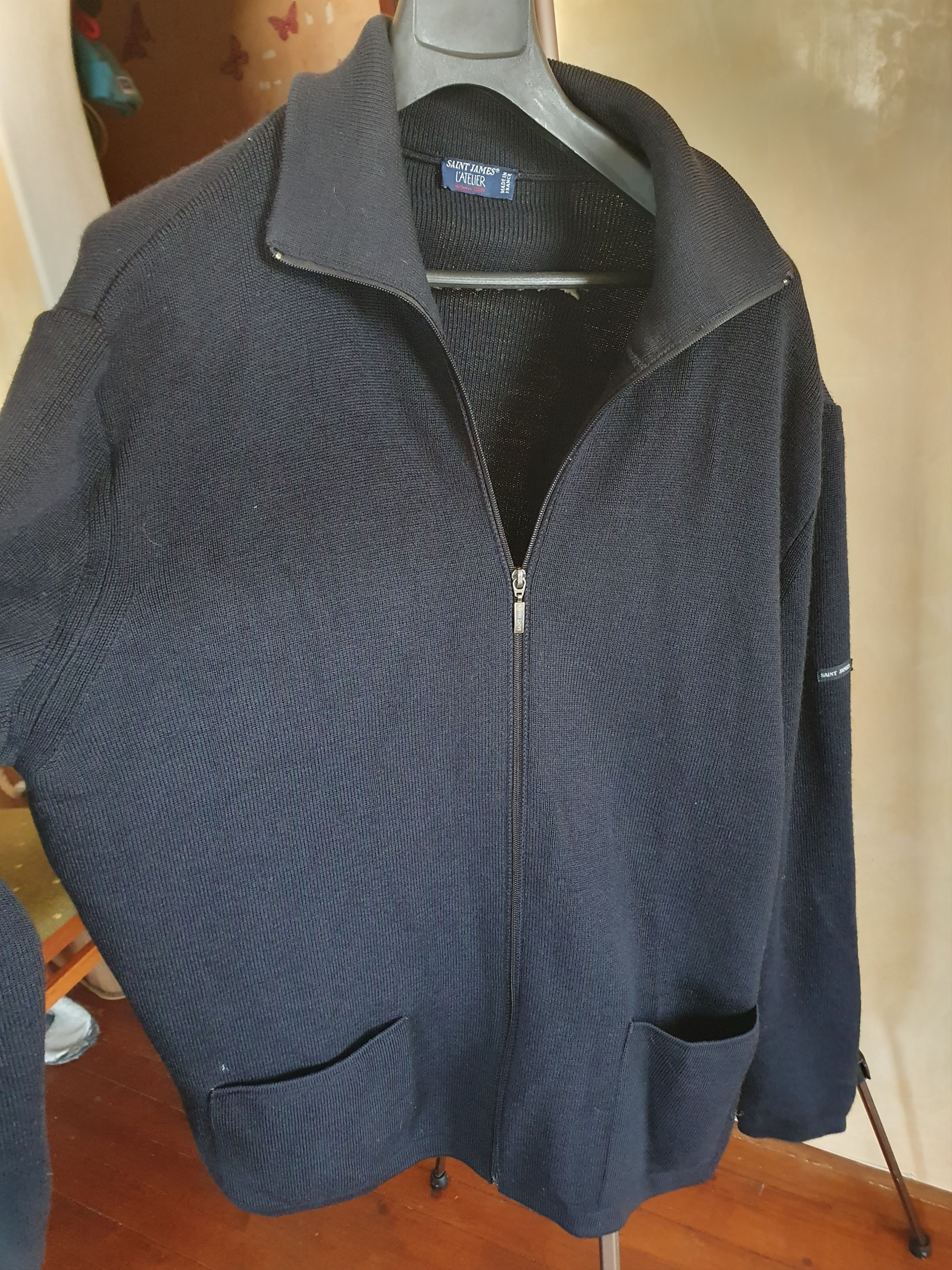 Saint James Saint James Full zip Long Cardigan Knit Made in France XXL Size US XXL / EU 58 / 5 - 2 Thumbnail
