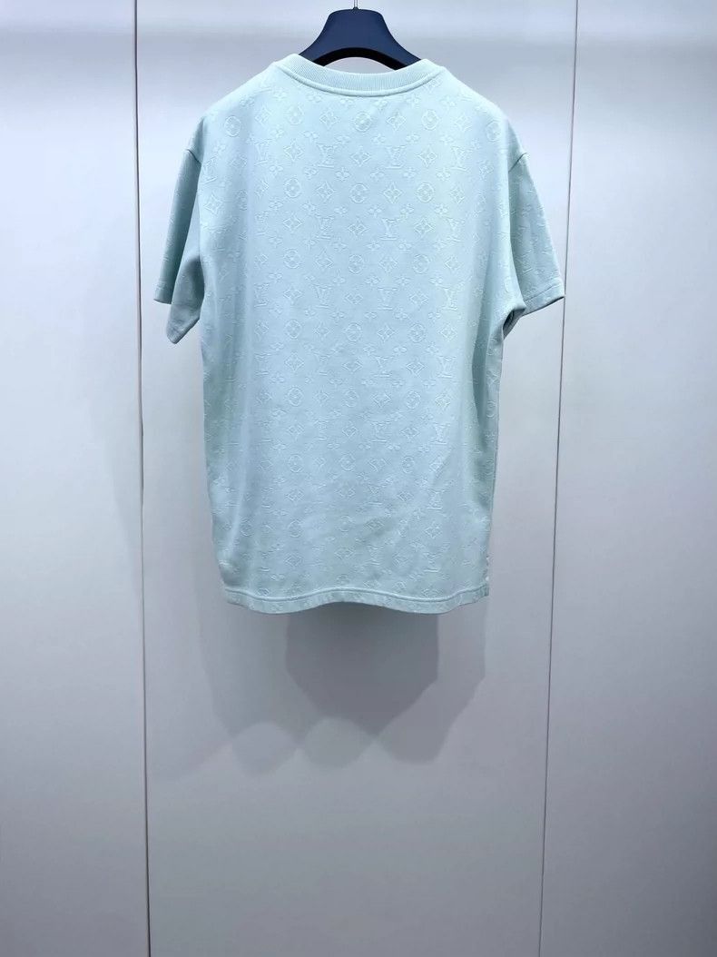 Louis Vuitton Mint Green 3D Pocket Printed Short Sleeve T -2505 Size US M / EU 48-50 / 2 - 2 Thumbnail