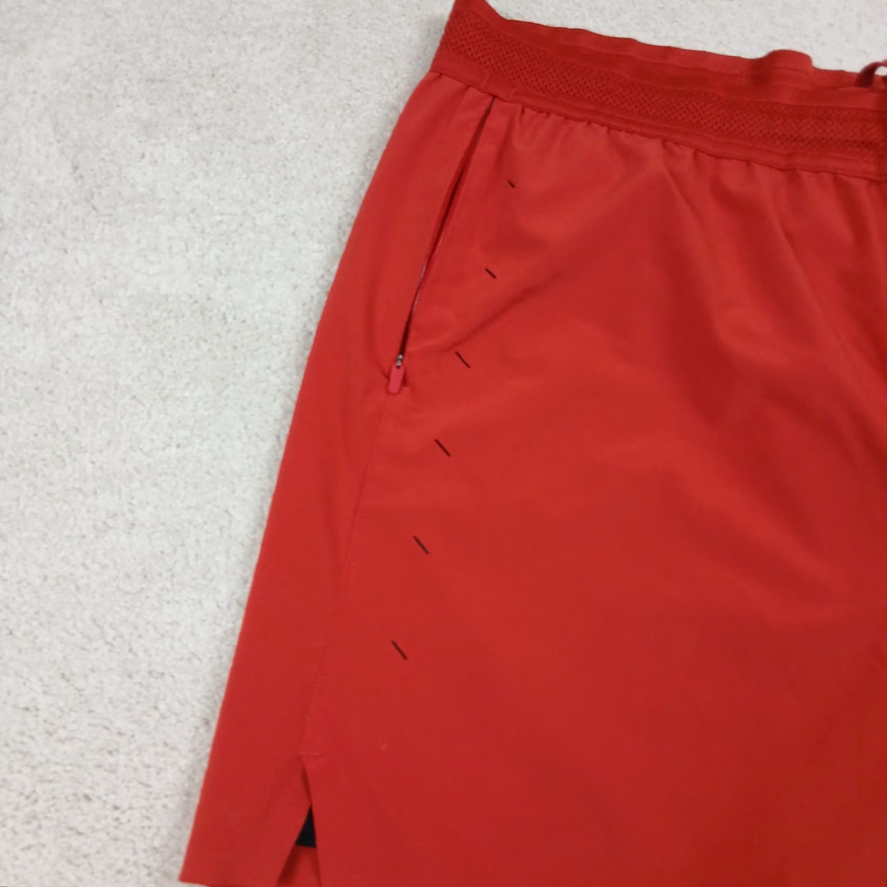 Ten Thousand Ten Thousand Athletic Shorts Mens Large Red Lined Pockets Size US 33 - 5 Thumbnail