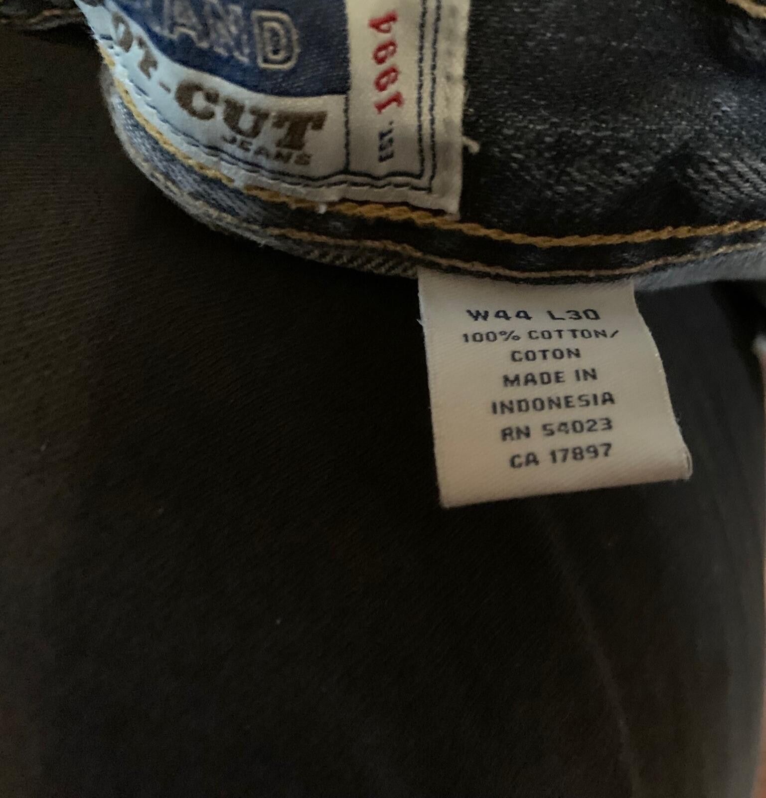 Old Navy Men's Old Navy Boot Cut 44W 30L Blue Jeans Size US 44 / EU 60 - 5 Thumbnail