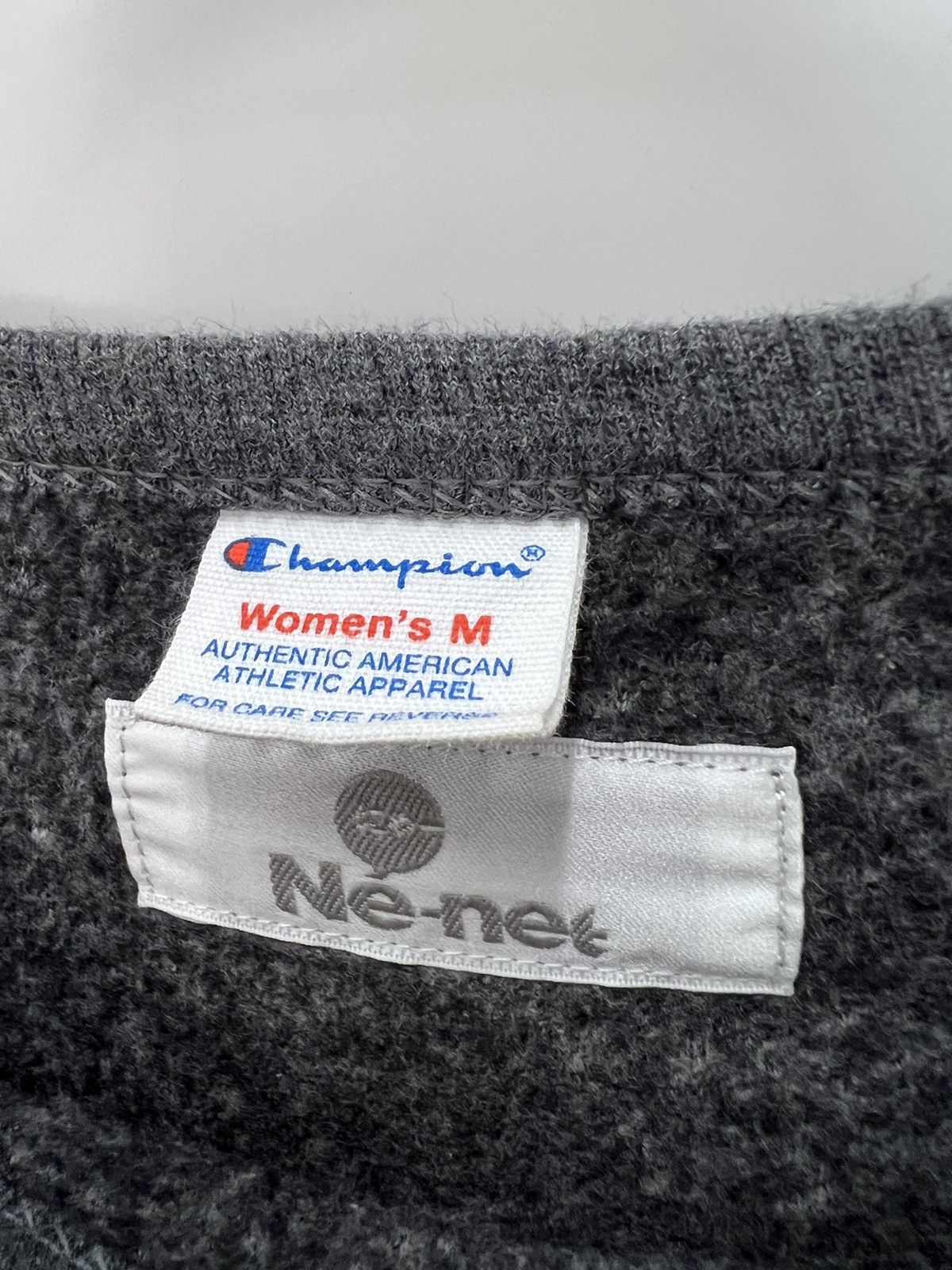Champion × Ne-Net 🔥 Champion Ne-Net Issey Miyake College Logo Sweatshirt - M Size M / US 6-8 / IT 42-44 - 7 Thumbnail