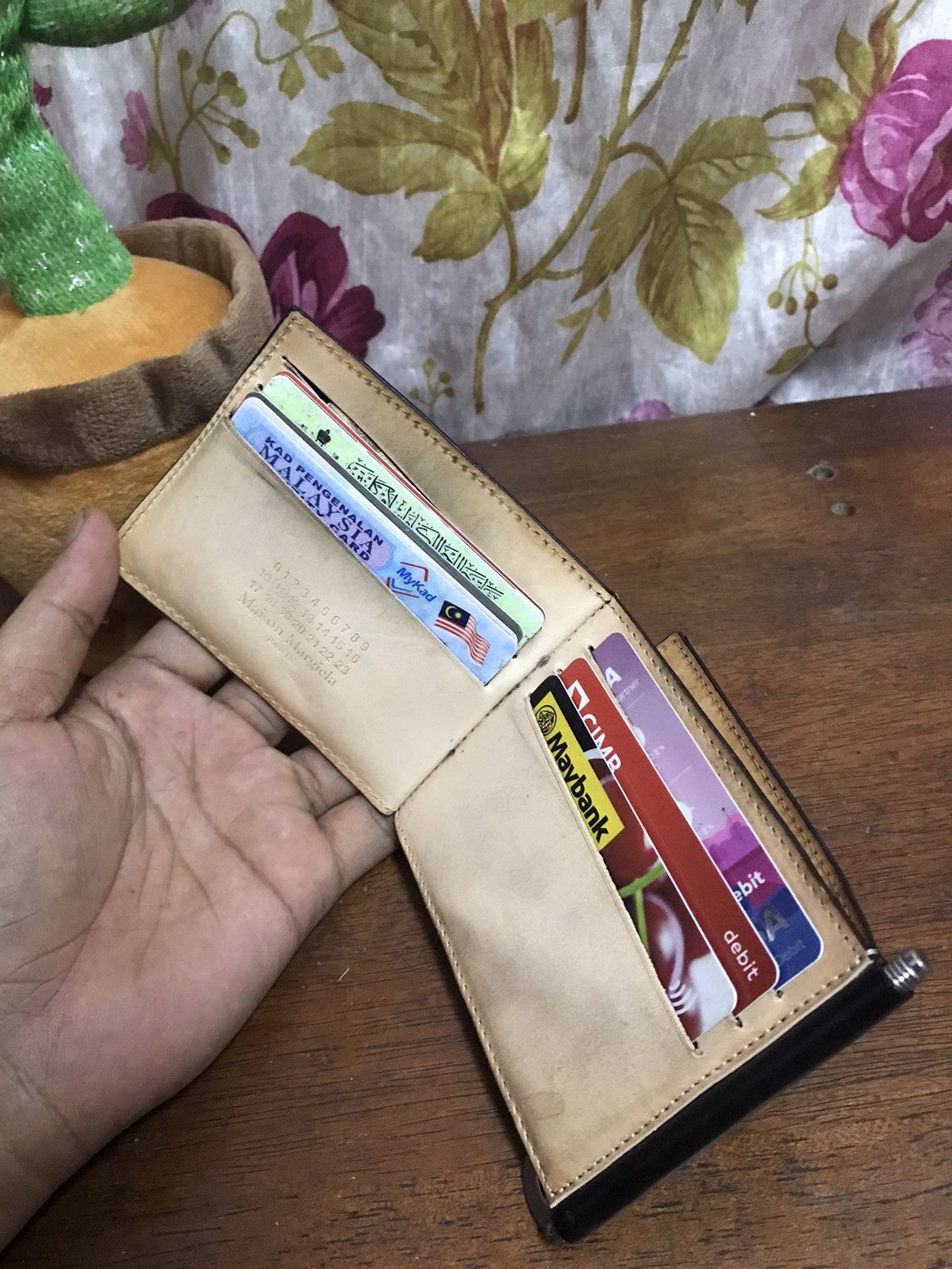 Maison Margiela Authentic Maison Margiela Stitch Leather Wallet Size ONE SIZE - 4 Thumbnail
