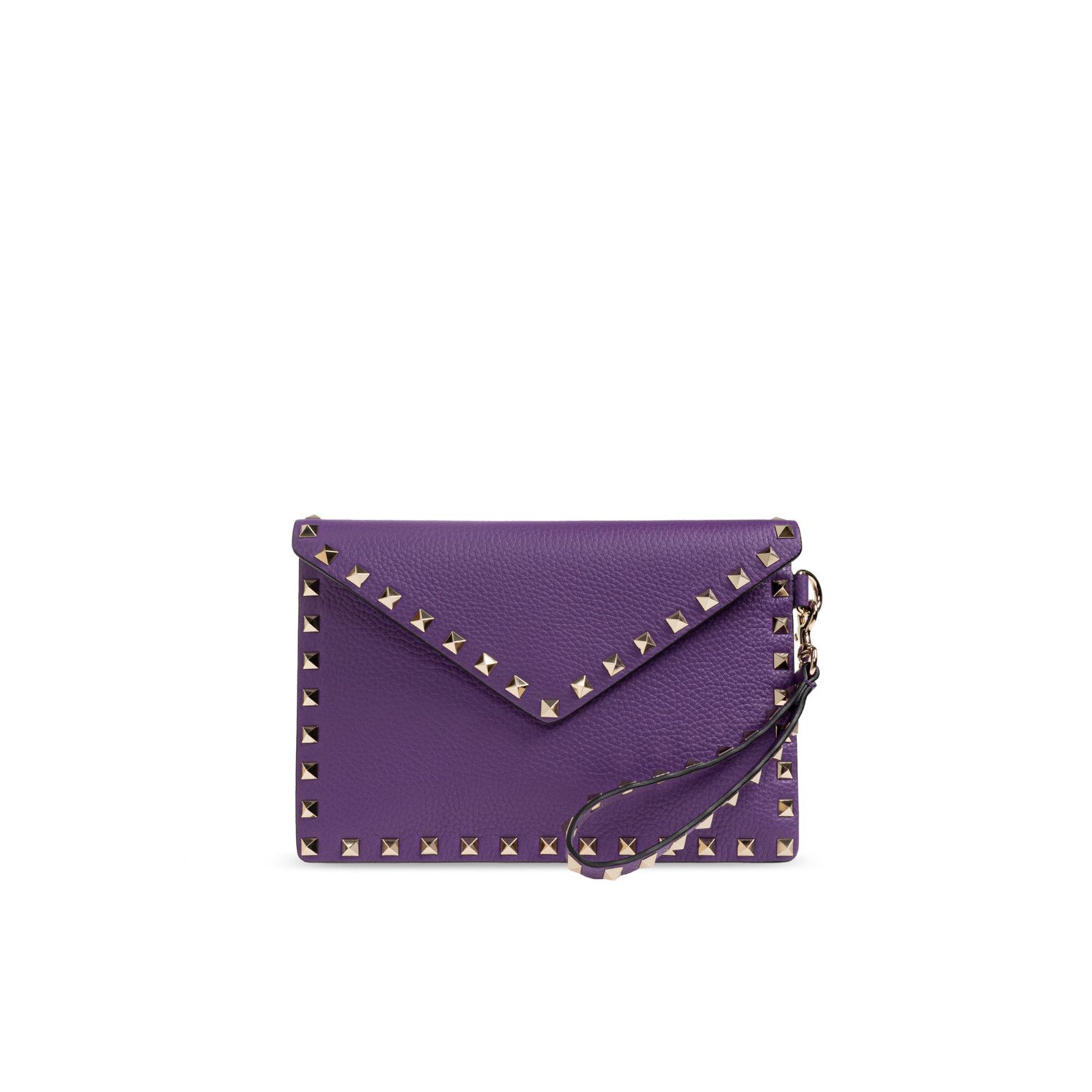Valentino VALENTINO GARAVANI Rockstud Mini Purple Shopping Bag New & A Size ONE SIZE - 1 Thumbnail
