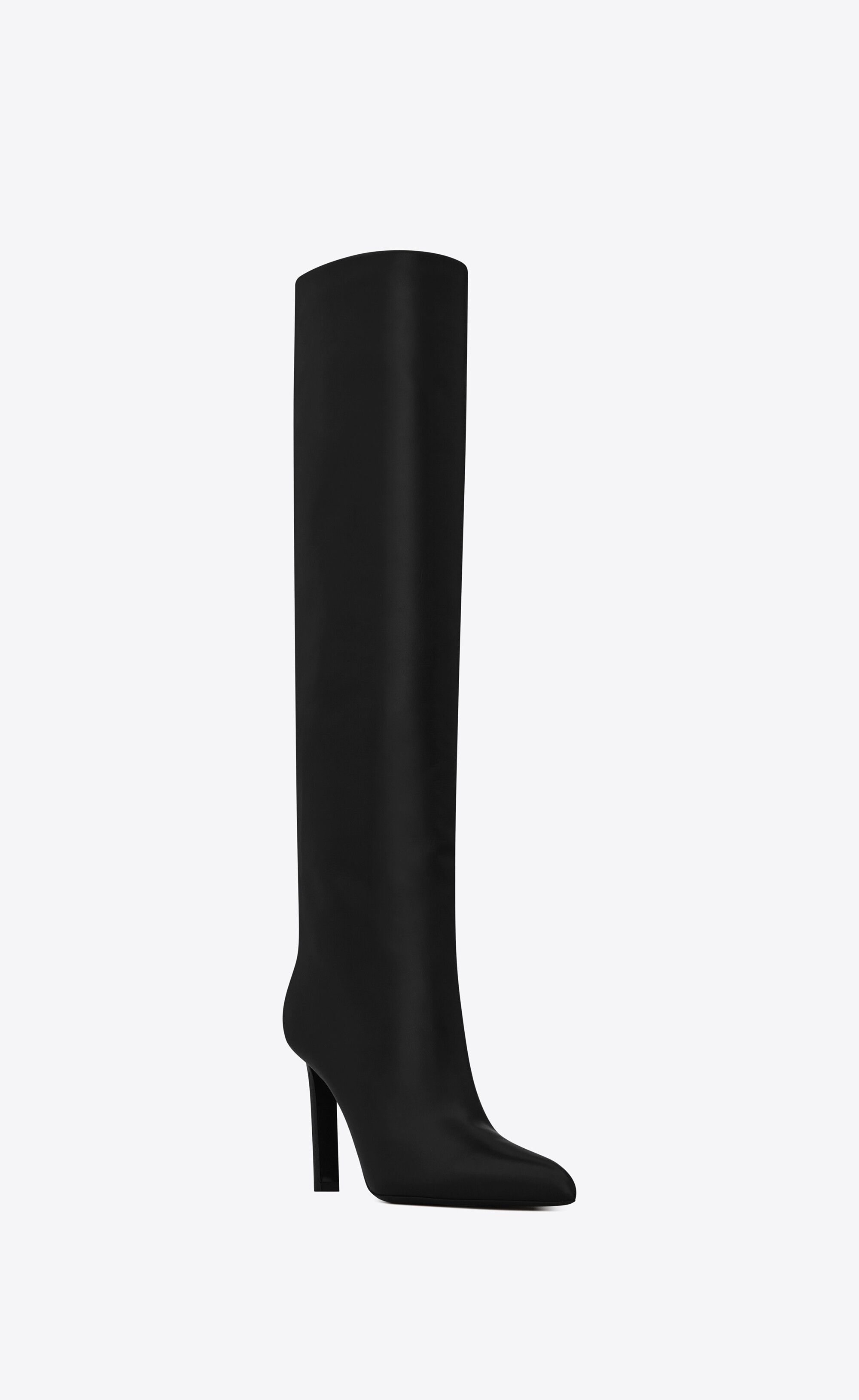 Saint Laurent Paris o1tp1o0125 Kidd Boots In Smooth Leather in Black Size US 5 / IT 35 - 2 Thumbnail